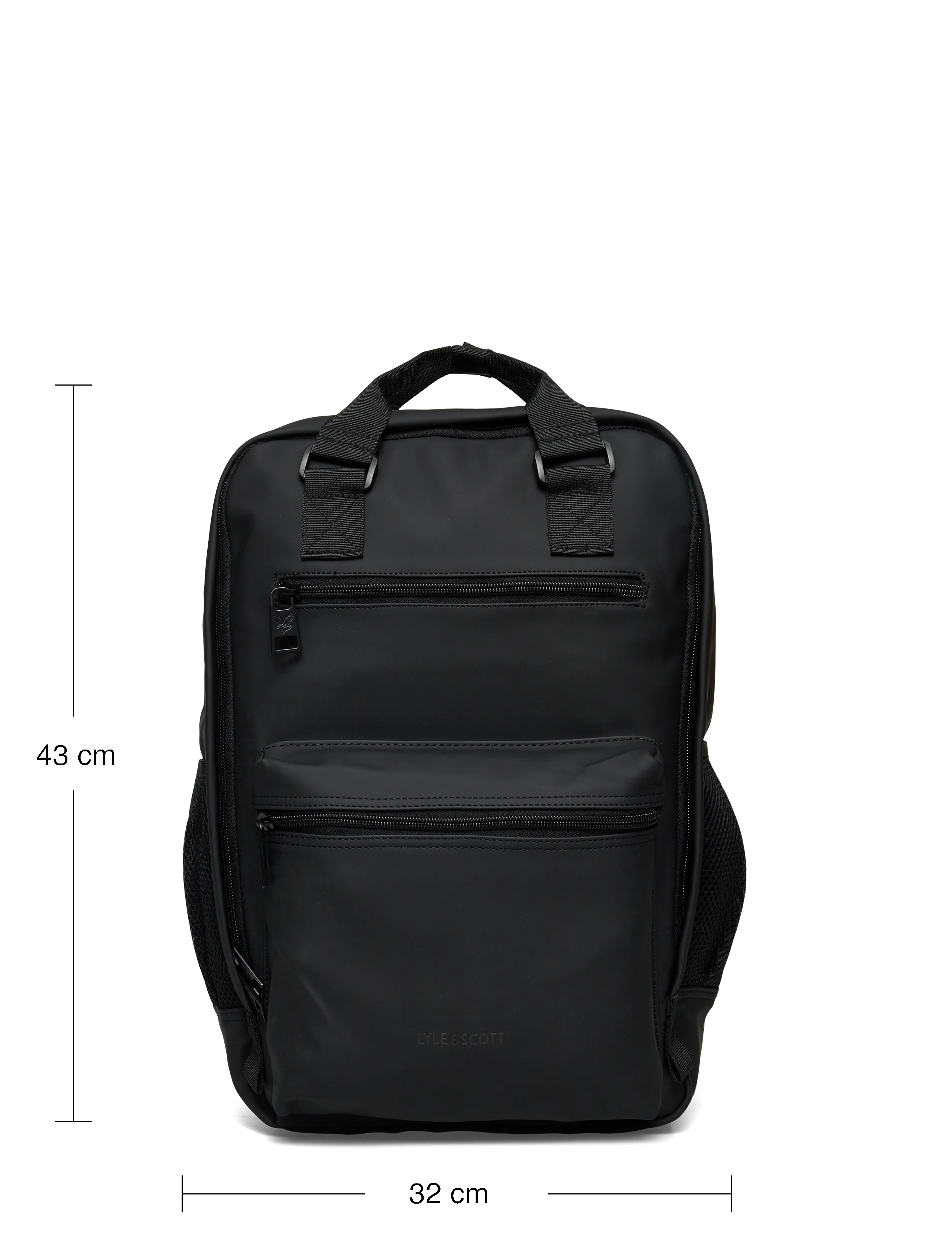 Lyle & Scott - Weather Resistant Backpack - shop efter anledning - z865 jet black - 3
