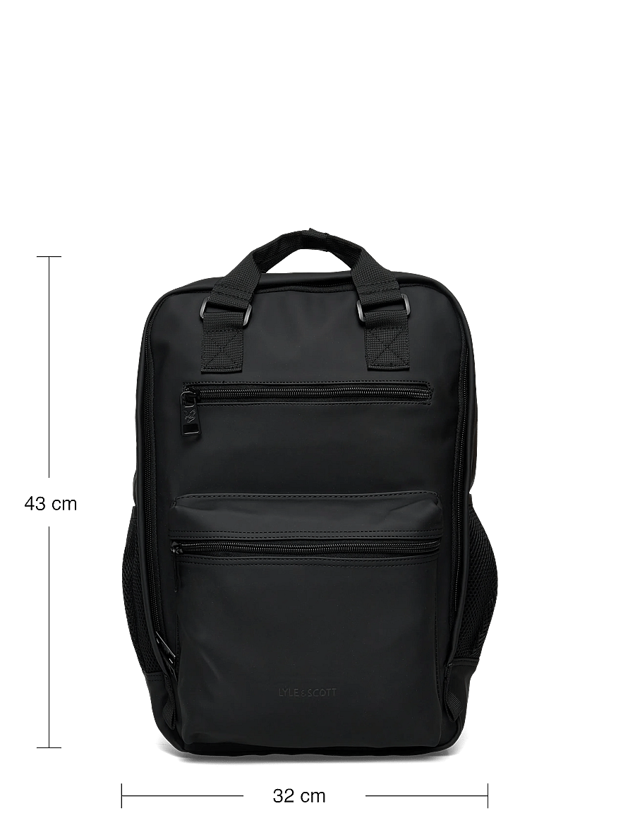 Lyle & Scott - Weather Resistant Backpack - nach anlass kaufen - z865 jet black - 3