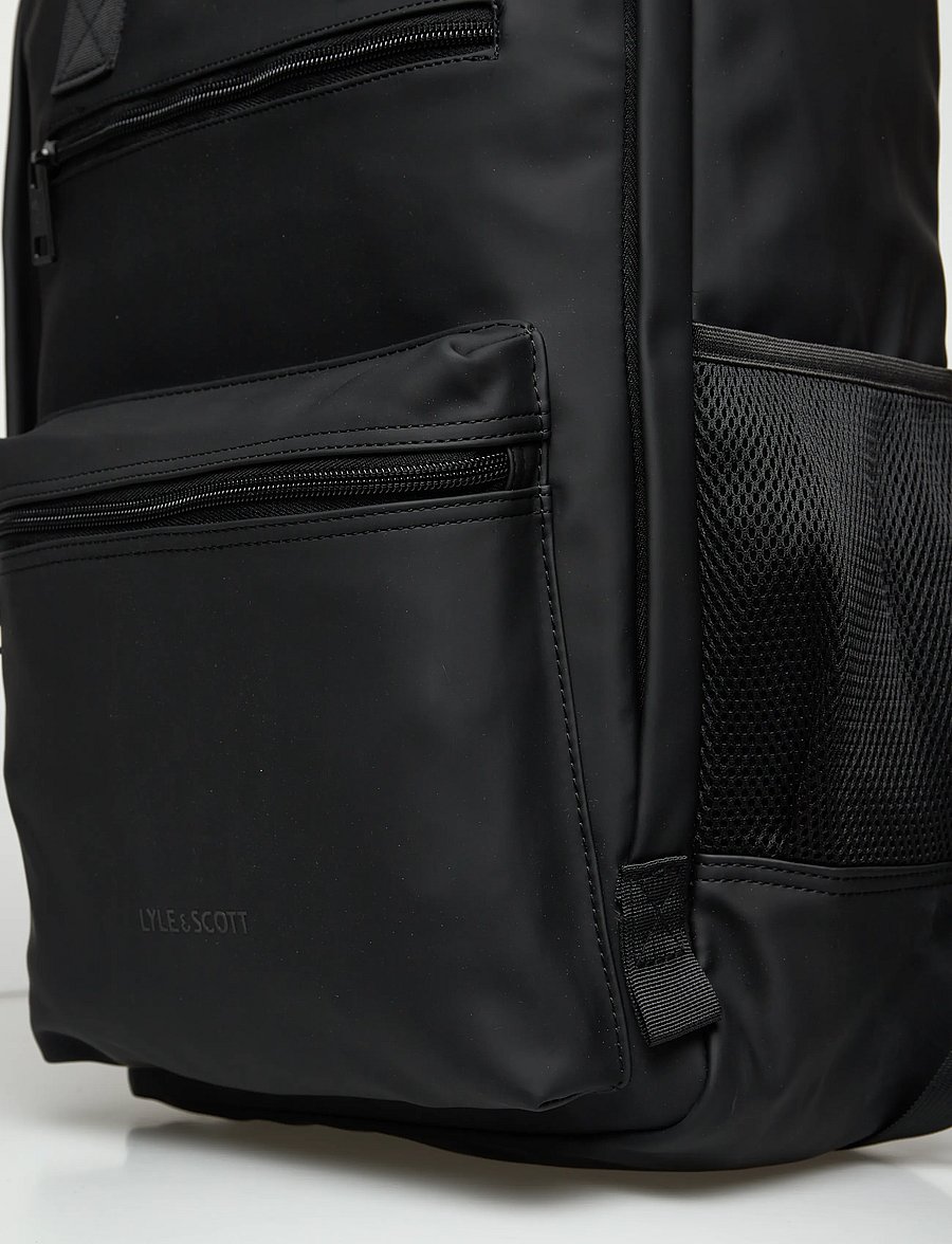 Lyle & Scott - Weather Resistant Backpack - nach anlass kaufen - z865 jet black - 4