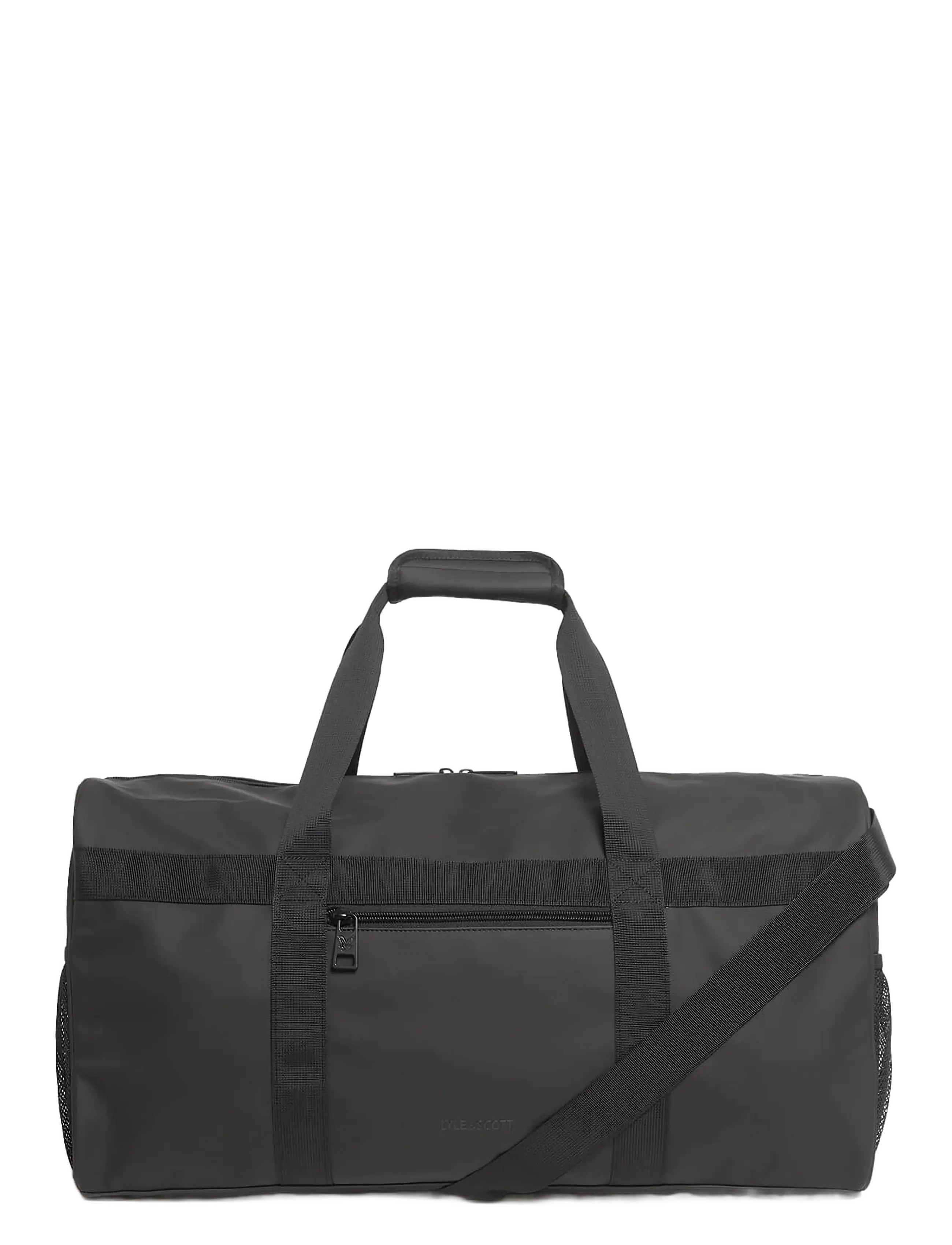 Lyle & Scott Weather Resistant Weekender - Bags - JET BLACK / black