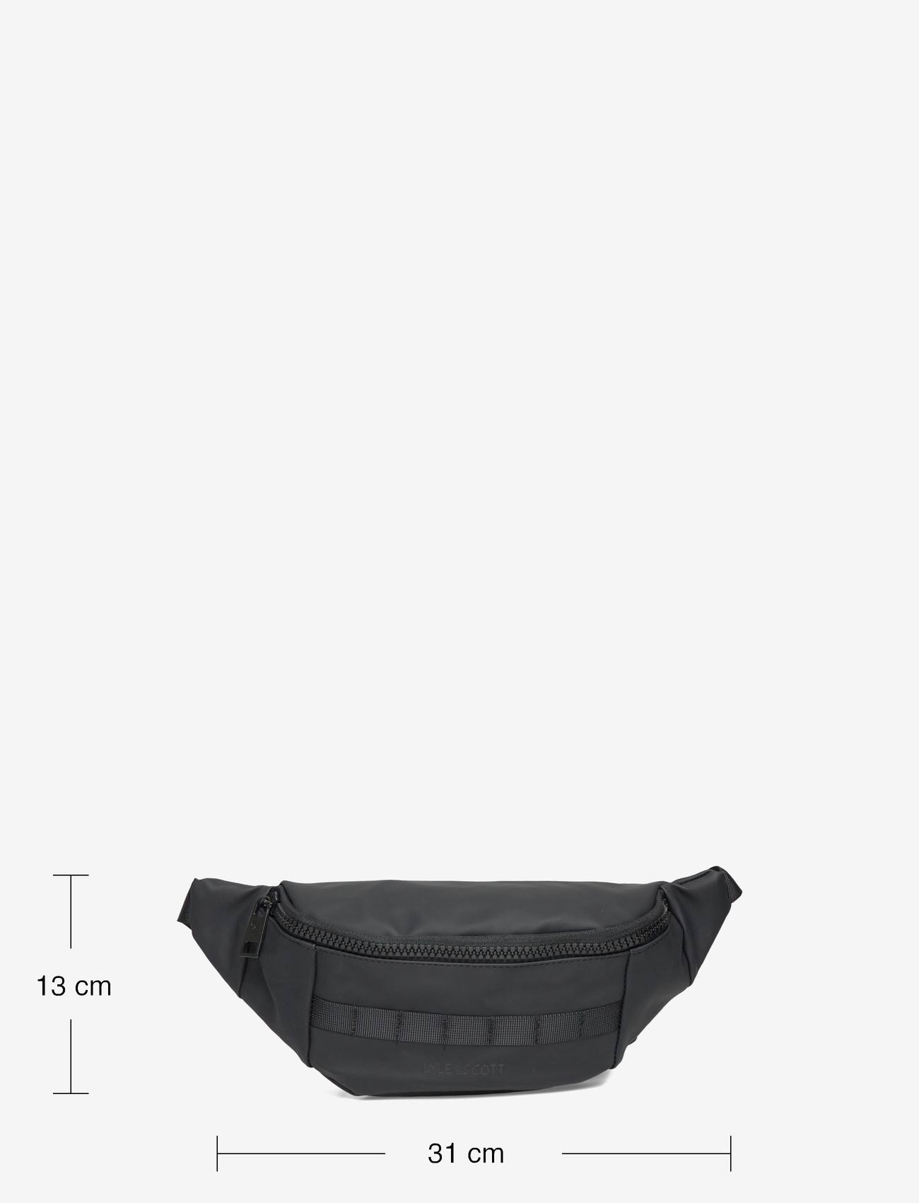 Lyle & Scott - Weather Resistant Cross Body Bag - gürteltaschen - jet black - 3