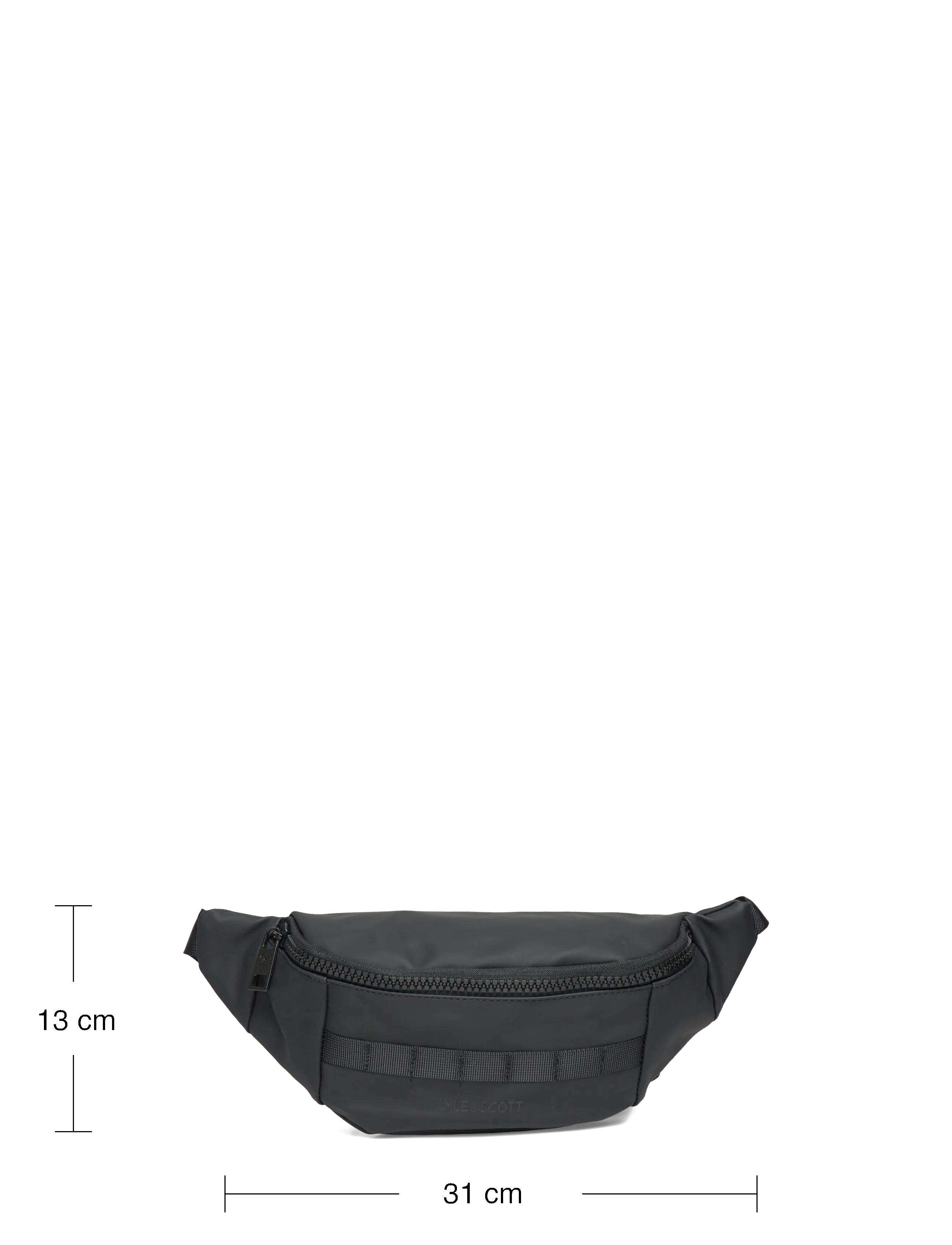 Lyle & Scott - Weather Resistant Cross Body Bag - bæltetasker - jet black - 4