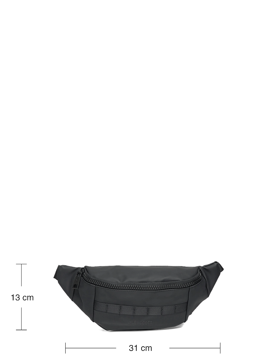 Lyle & Scott - Weather Resistant Cross Body Bag - bæltetasker - jet black - 4