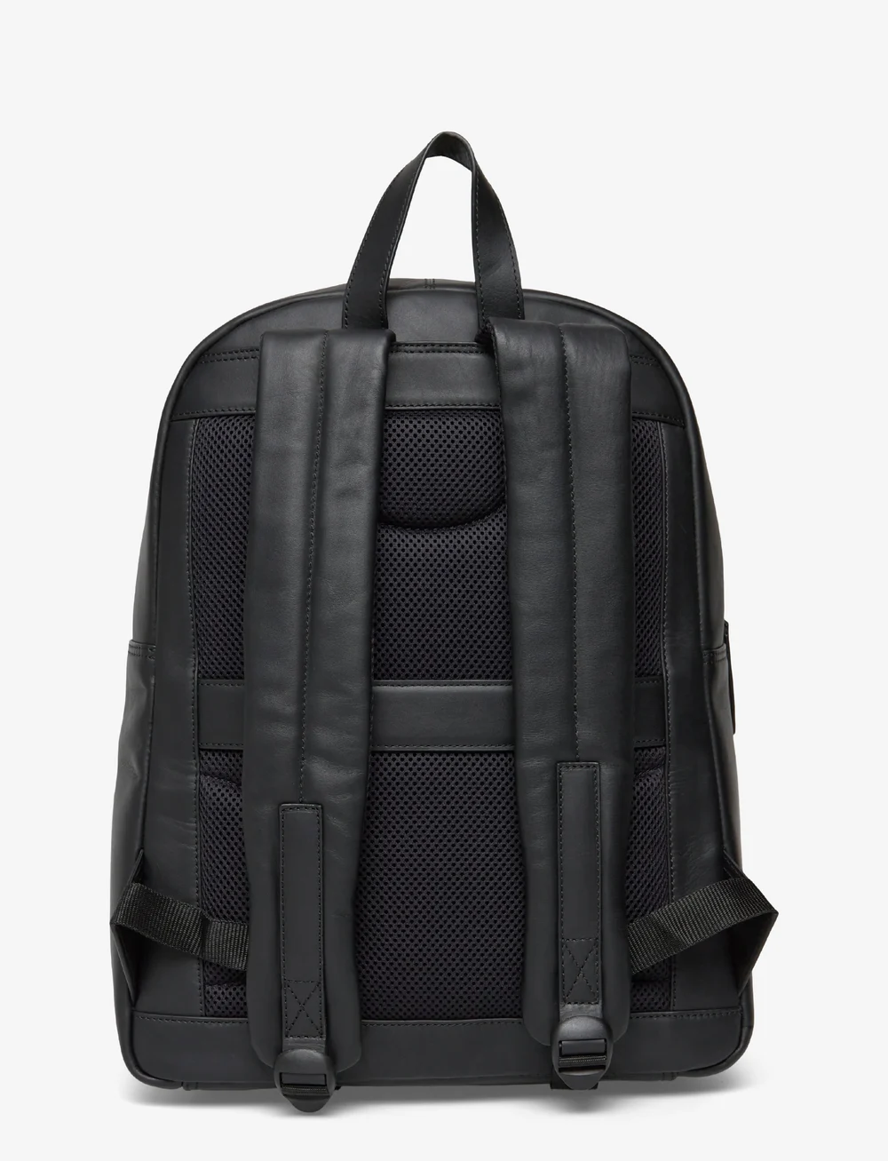 Lyle & Scott - Leather Backpack - shop by occasion - z865 jet black - 1