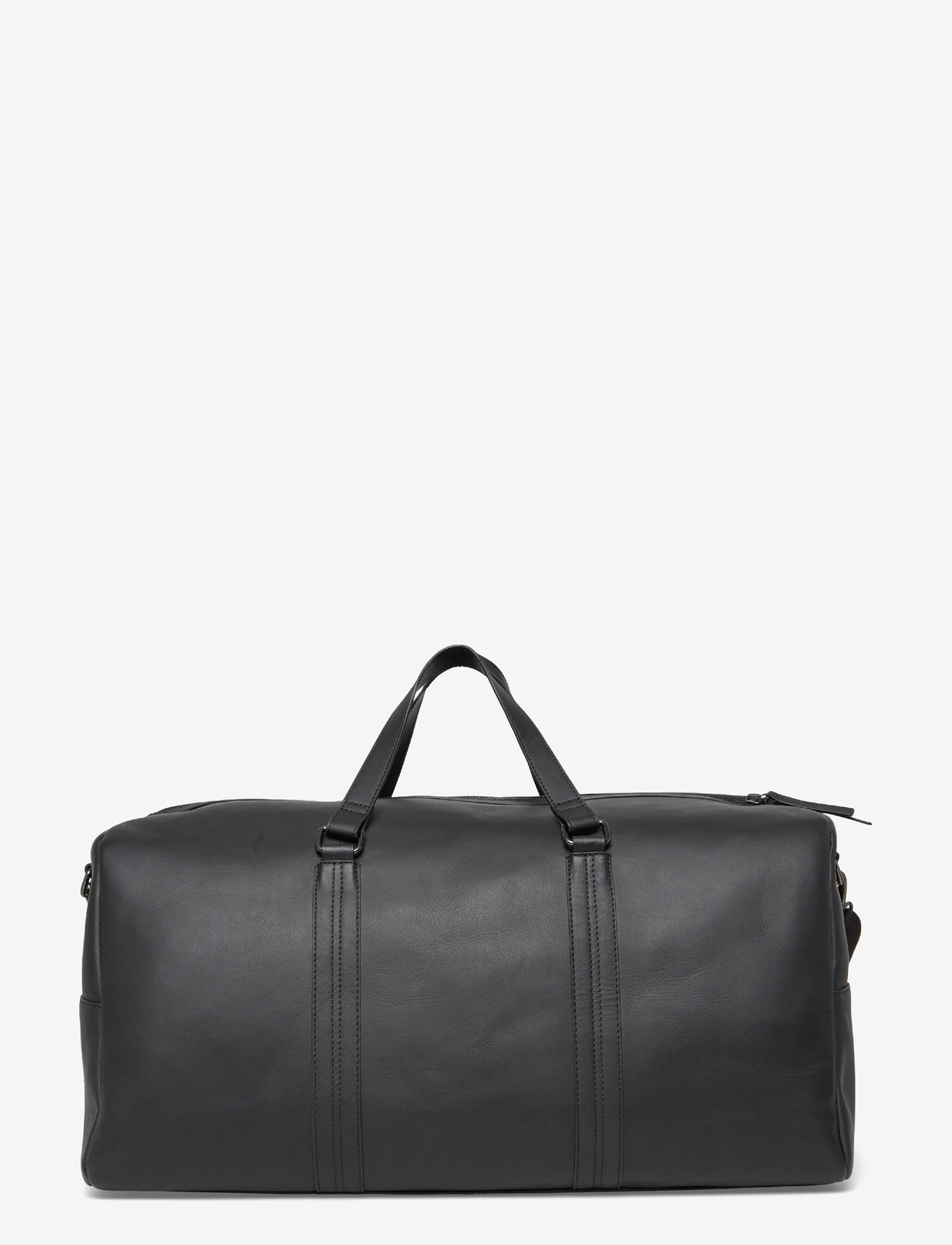 Lyle & Scott - Leather Holdall - nach anlass kaufen - z865 jet black - 1