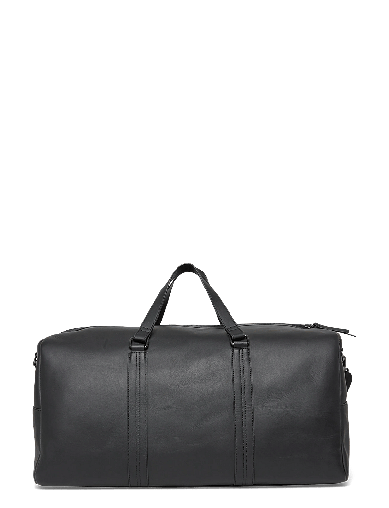 Lyle & Scott - Leather Holdall - nach anlass kaufen - z865 jet black - 1