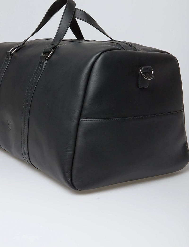 Lyle & Scott - Leather Holdall - nach anlass kaufen - z865 jet black - 4