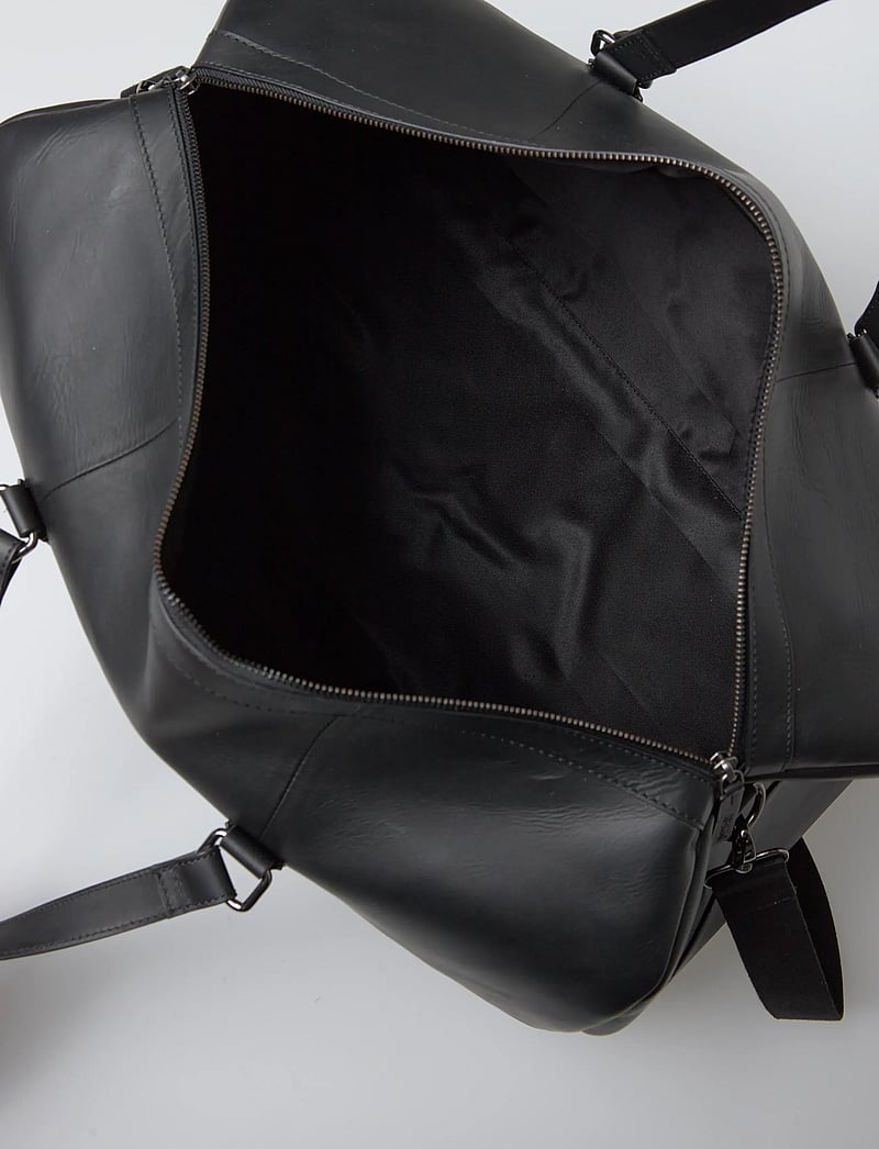 Lyle & Scott - Leather Holdall - nach anlass kaufen - z865 jet black - 5