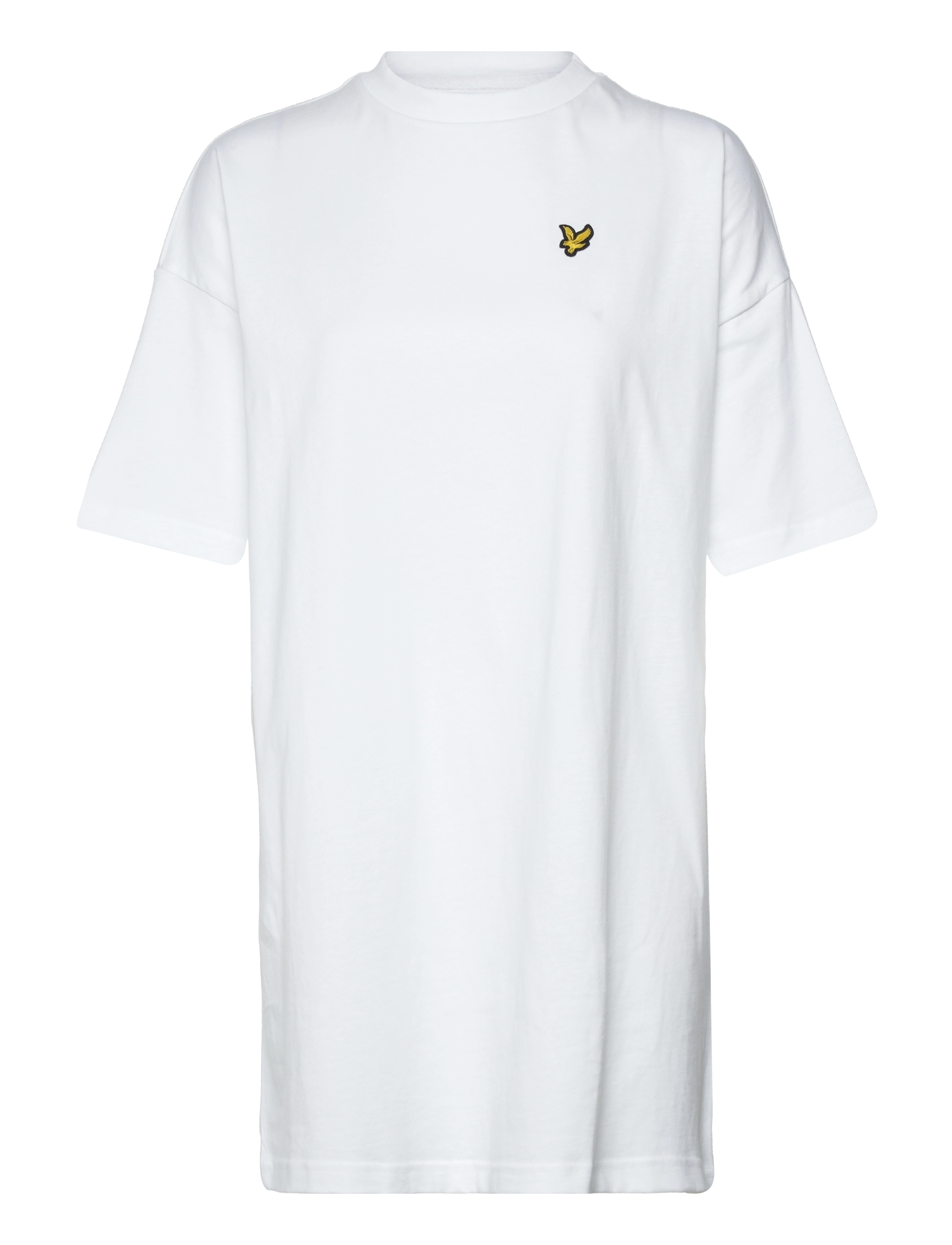 Lyle & Scott - Oversized T-shirt Dress - white - 0