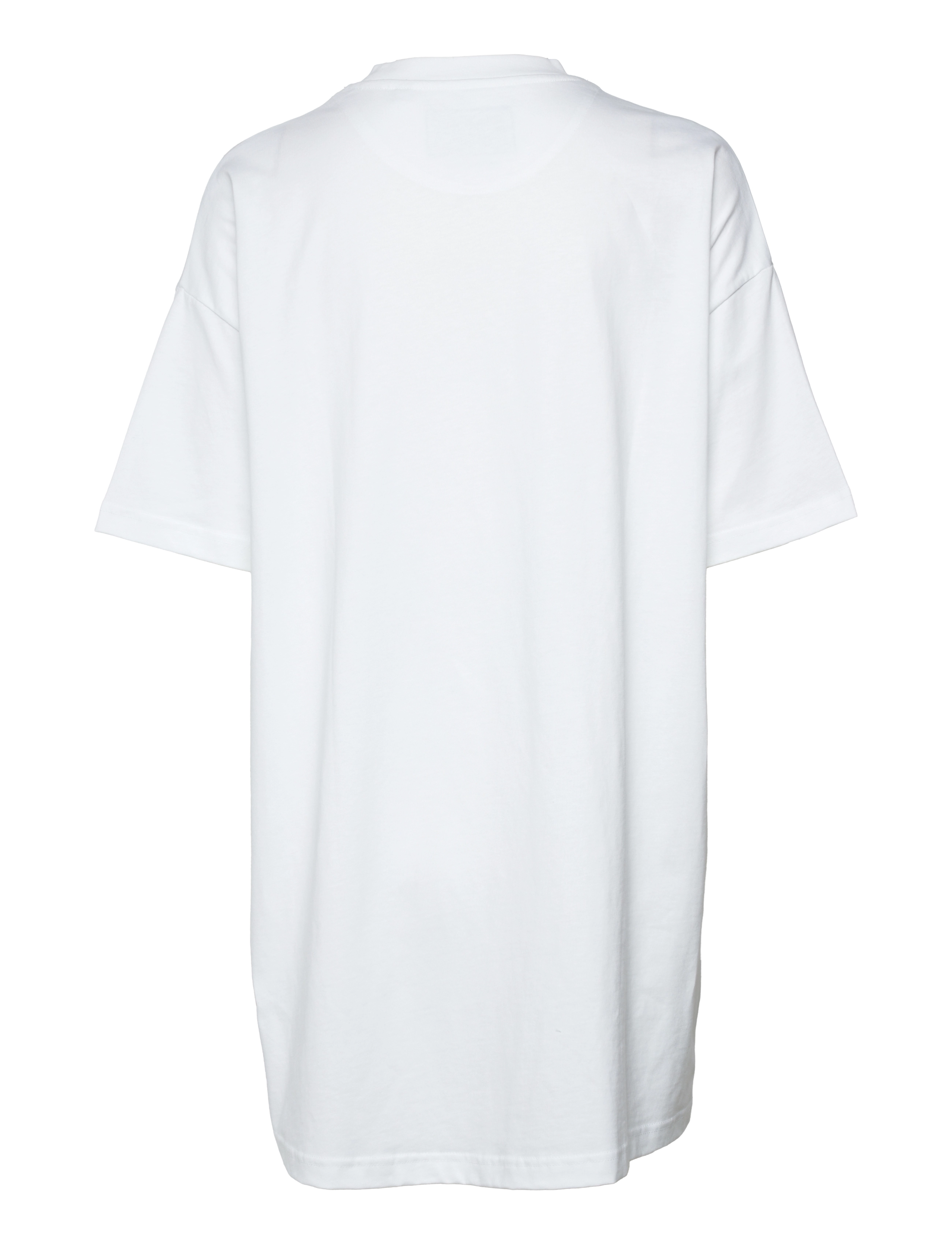 Lyle & Scott - Oversized T-shirt Dress - white - 1