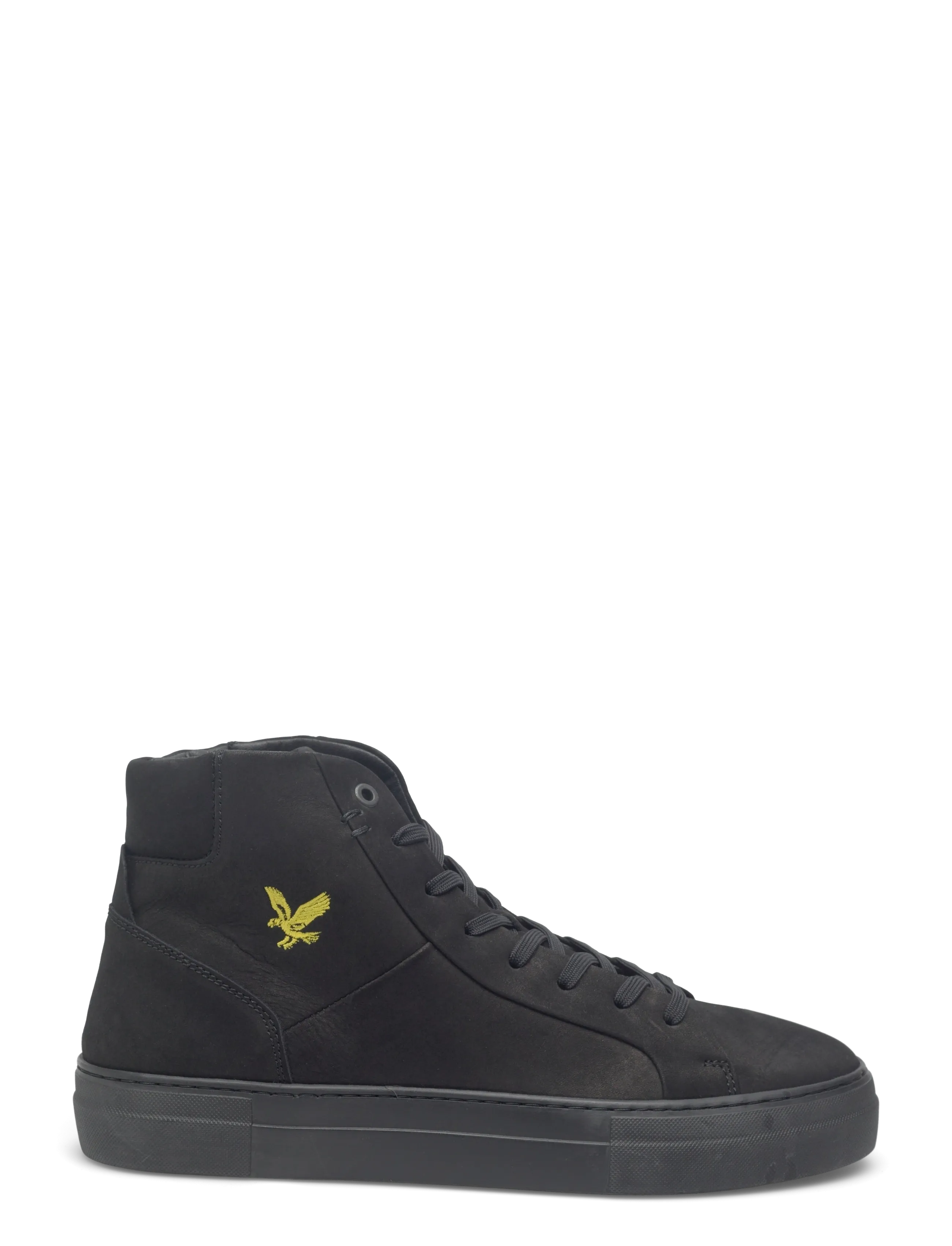 Lyle & Scott - Coe Mid Leather - herren - z291 black/black sole - 1