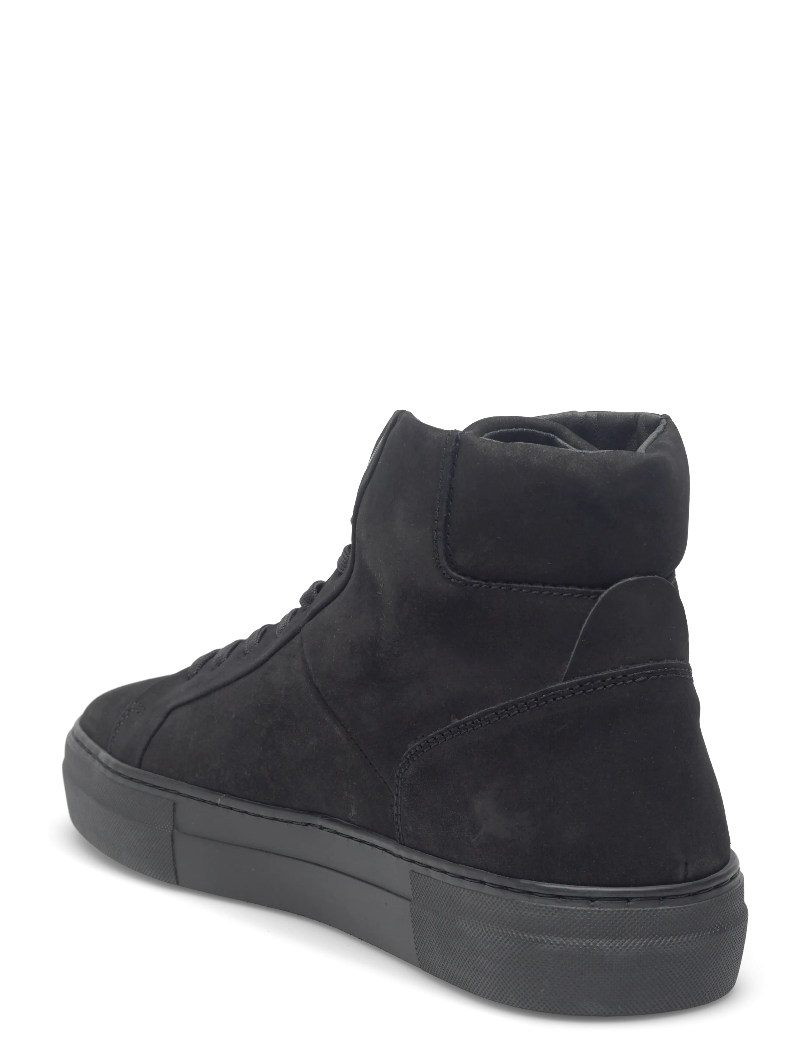 Lyle & Scott - Coe Mid Leather - herren - z291 black/black sole - 2