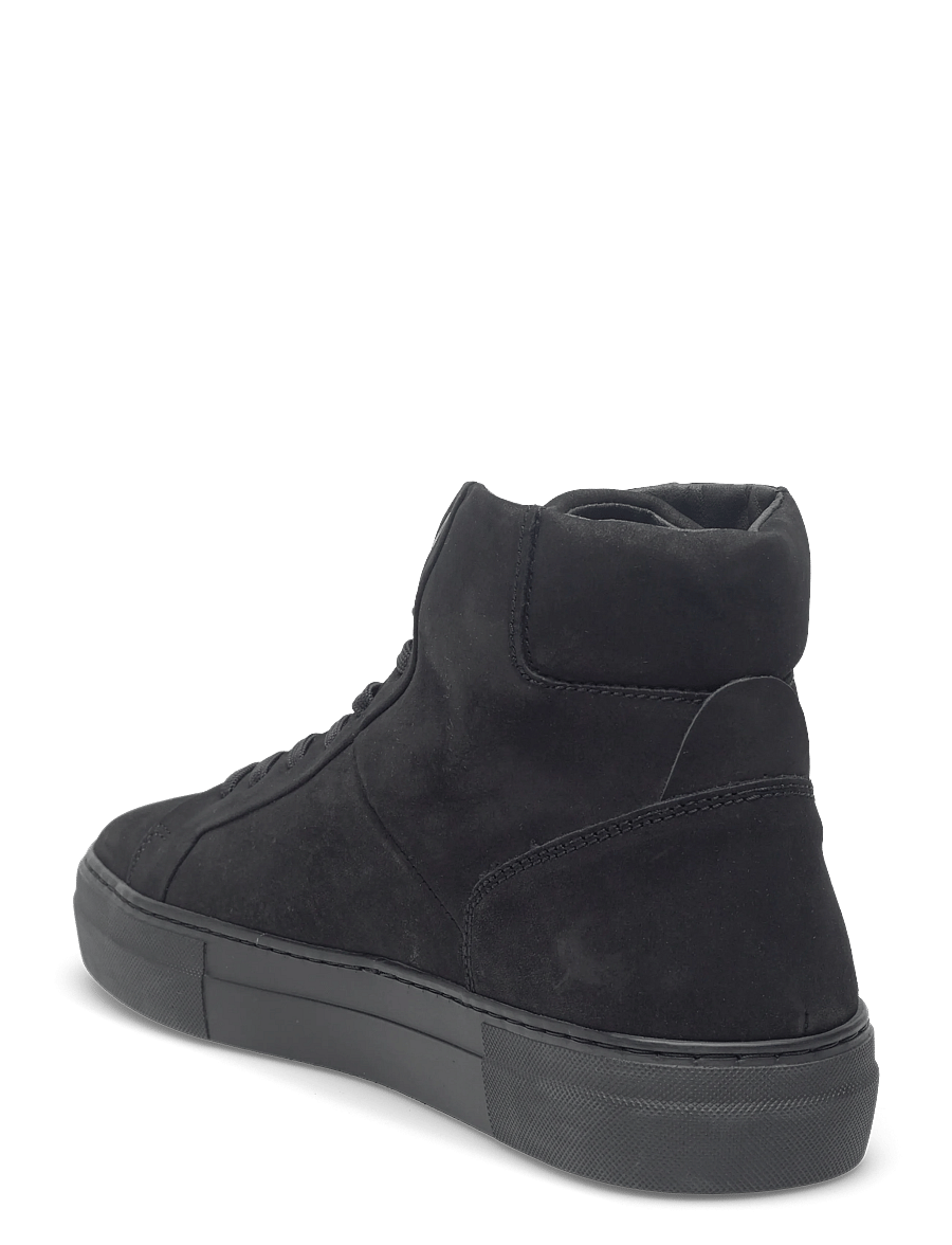 Lyle & Scott - Coe Mid Leather - hohe sneakers - z291 black/black sole - 2