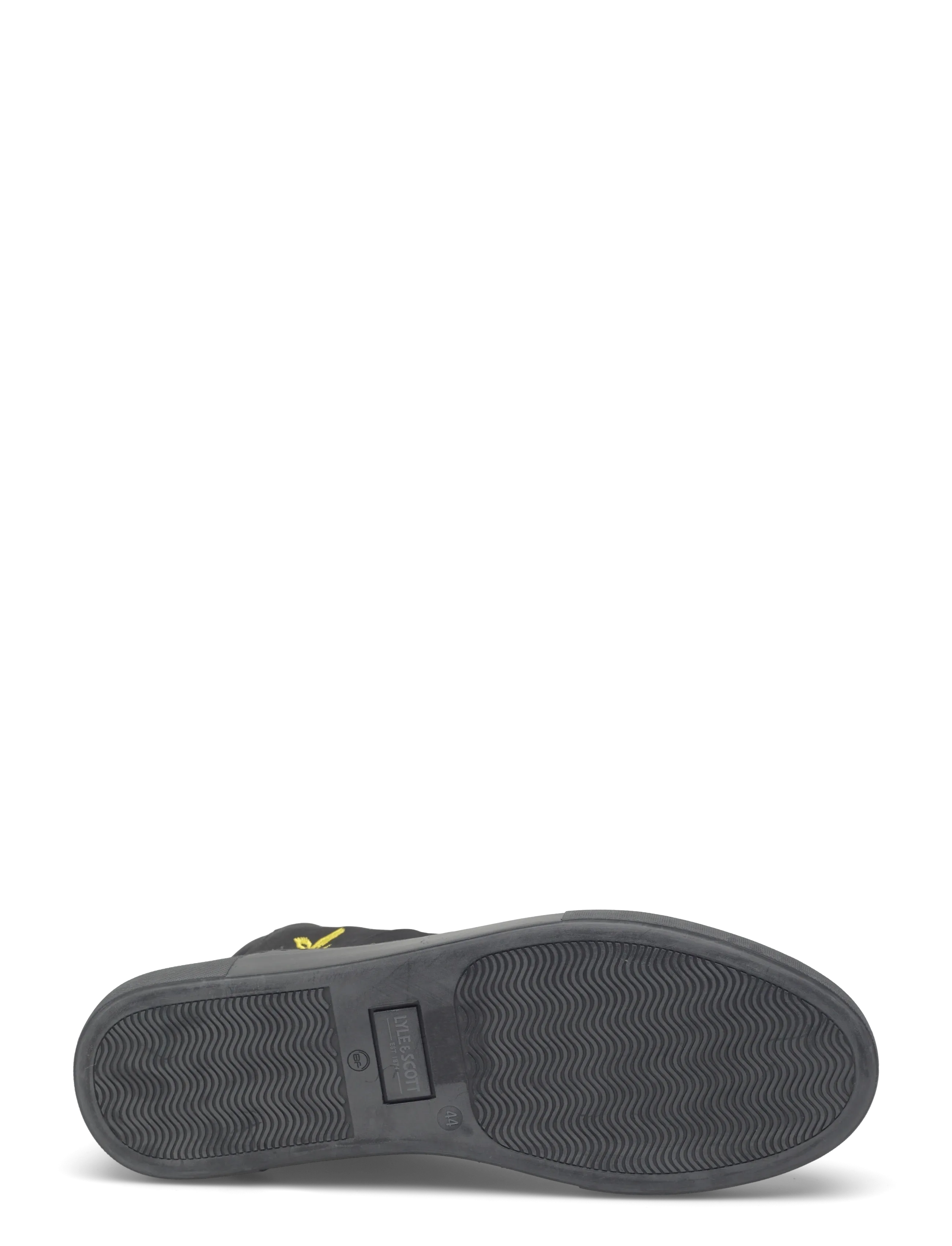 Lyle & Scott - Coe Mid Leather - herren - z291 black/black sole - 4