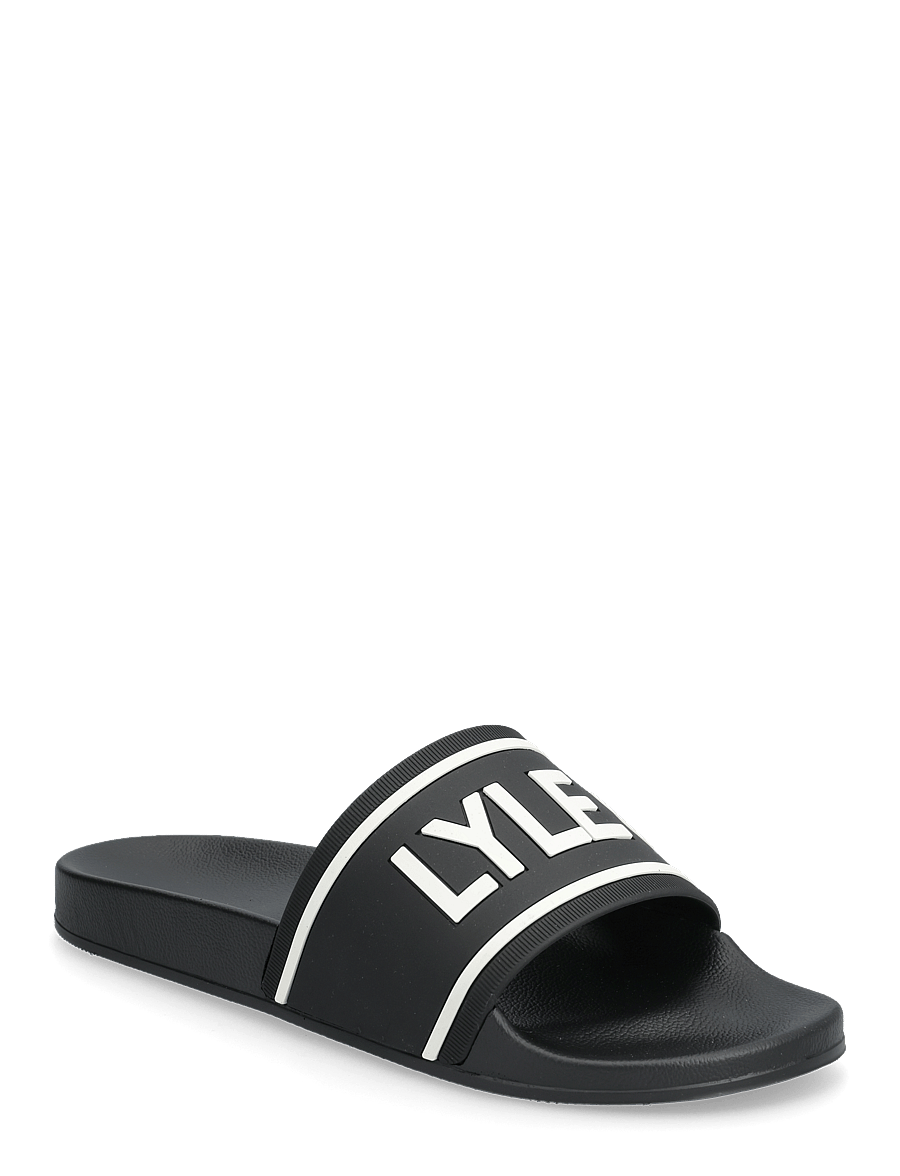 Lyle & Scott - Lyle & Scott Slider - badesandaler - z865 jet black - 0