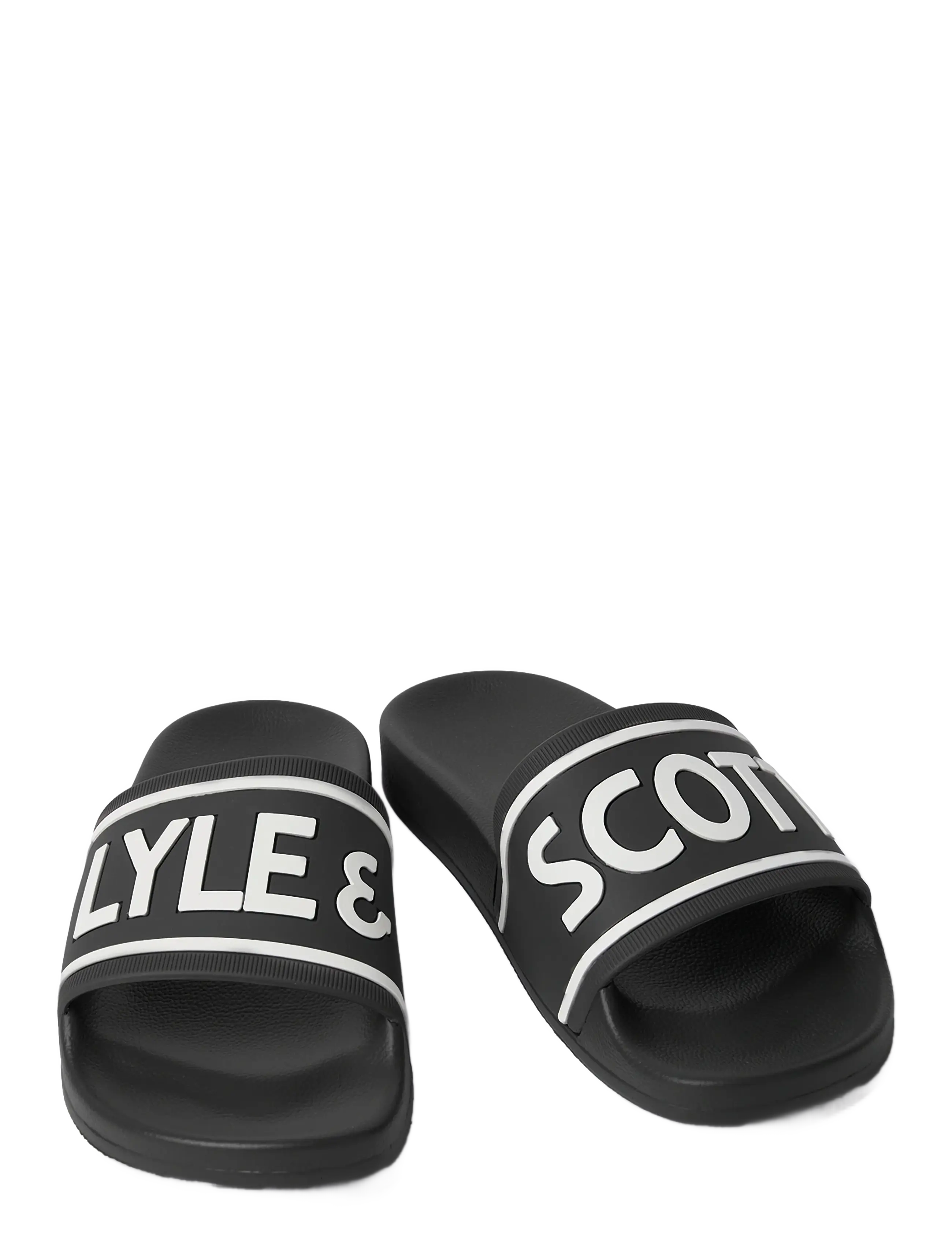 Lyle & Scott - Lyle & Scott Slider - badesandaler - z865 jet black - 3
