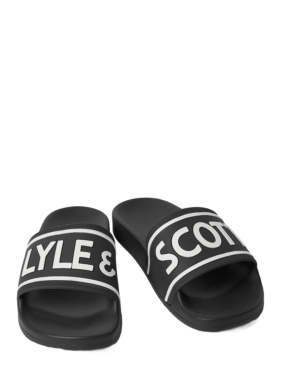 Lyle & Scott - Lyle & Scott Slider - badesandaler - z865 jet black - 3