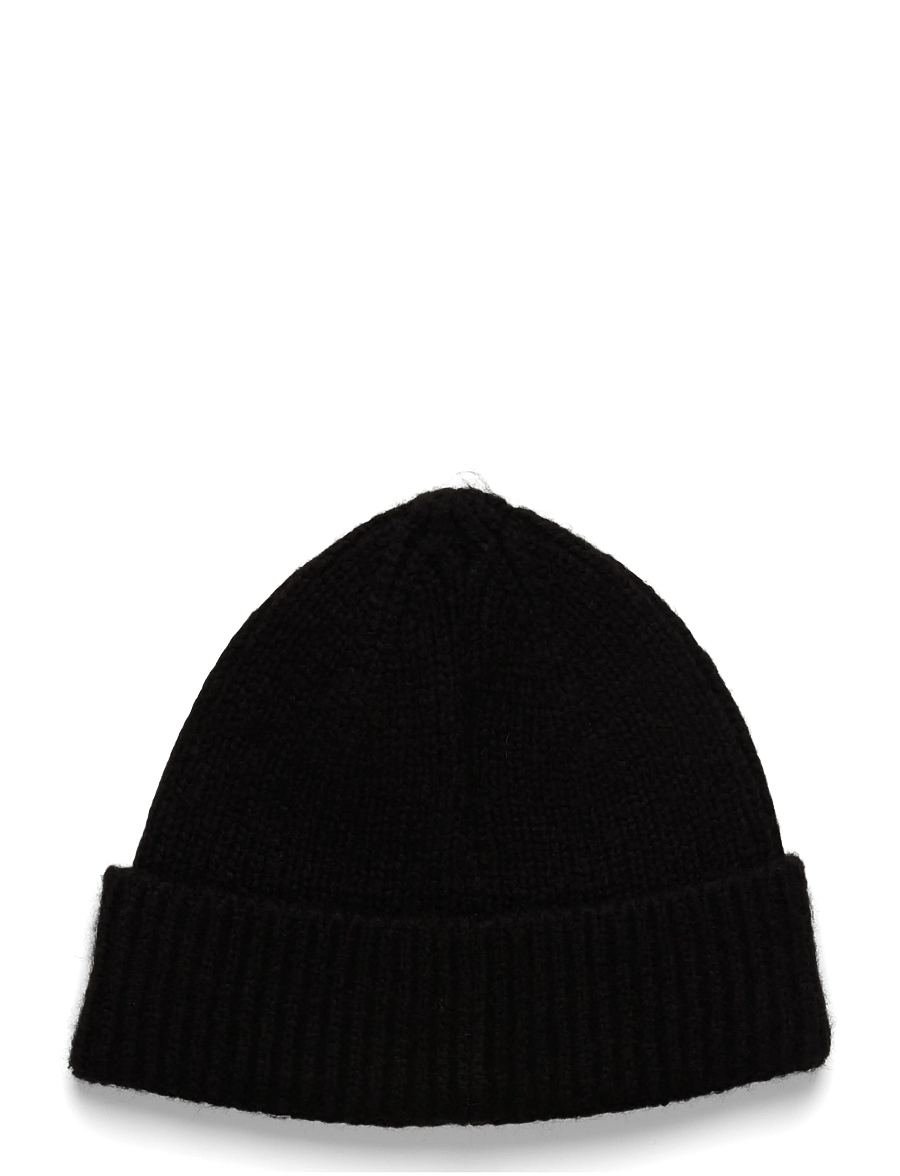 Lyle & Scott - Brushed Scarf and Beanie Set - halstørklæder - z865 jet black - 2