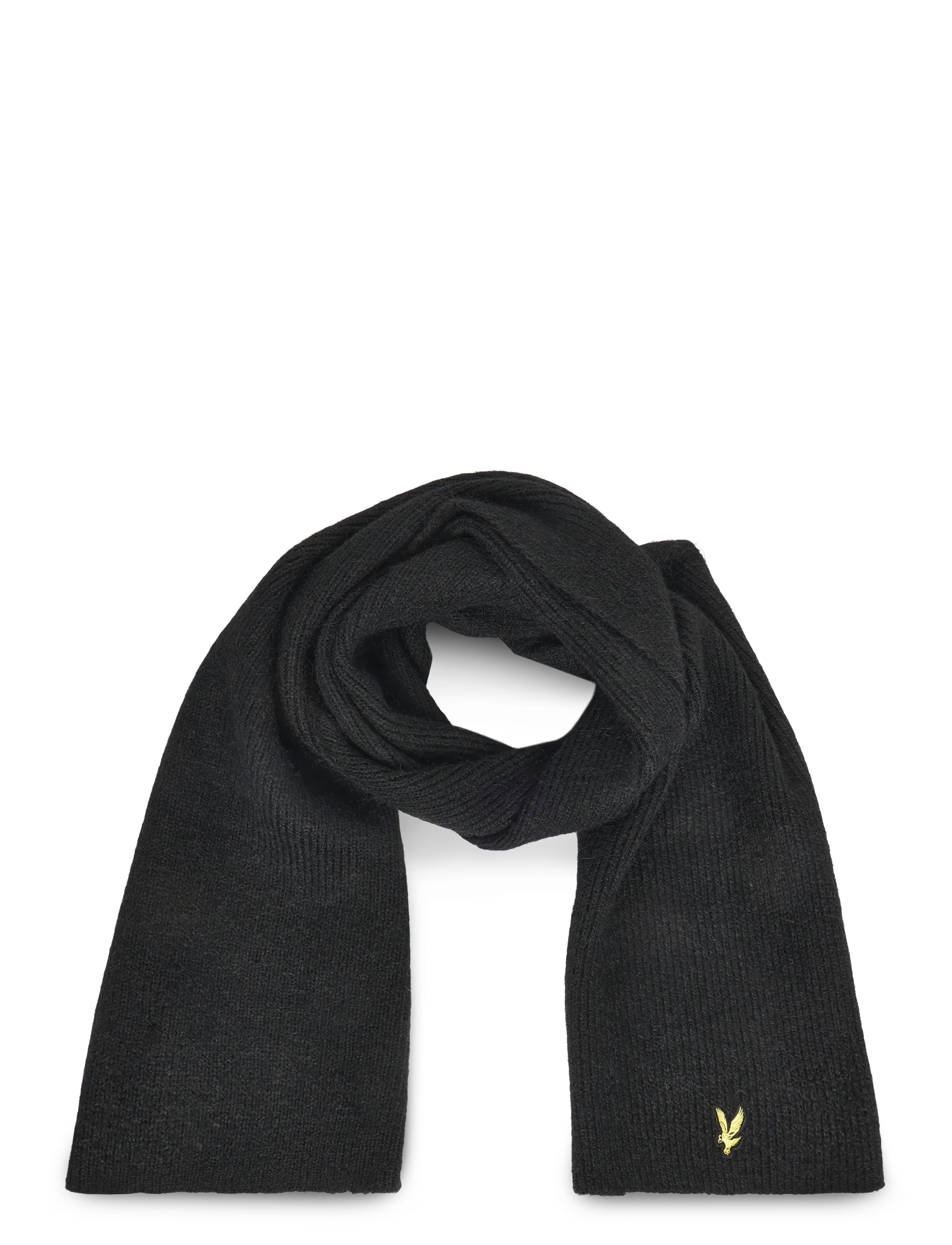 Lyle & Scott - Brushed Scarf and Beanie Set - winterschals - jet black - 2