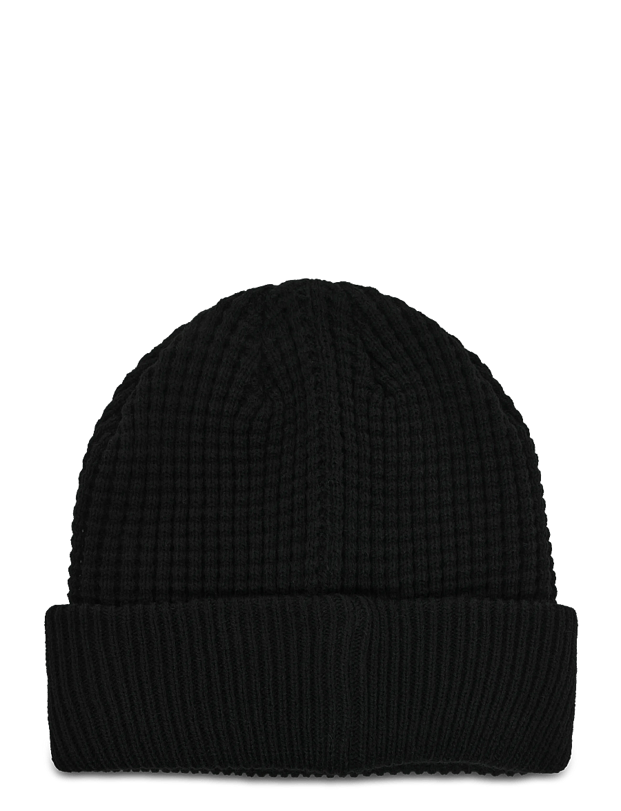Lyle & Scott - Waffle Scarf and Beanie Set - mützen - jet black - 1