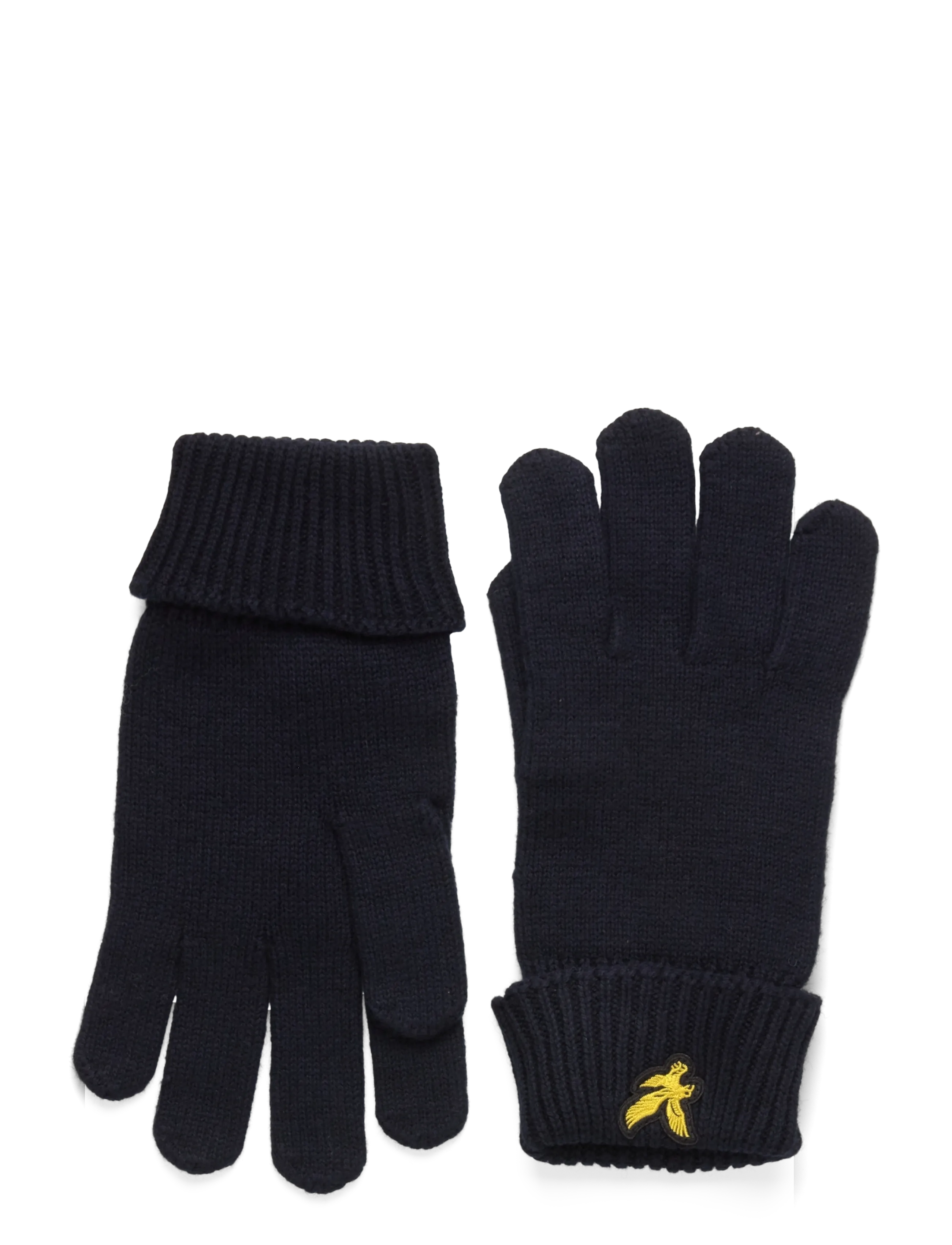 Lyle & Scott Cotton Merino Gloves - Accessoires - Z271 DARK NAVY / navy