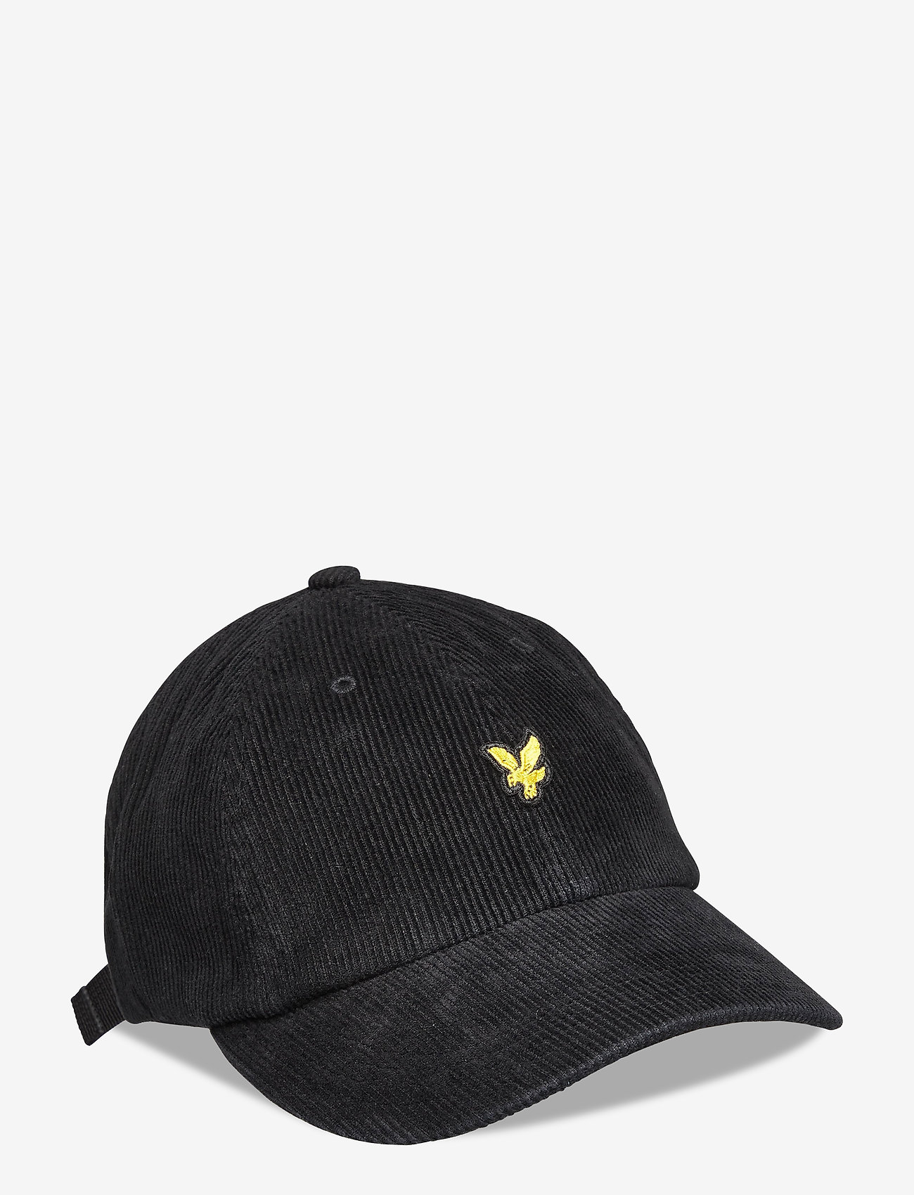 Cord Baseball Cap - TRUE BLACK