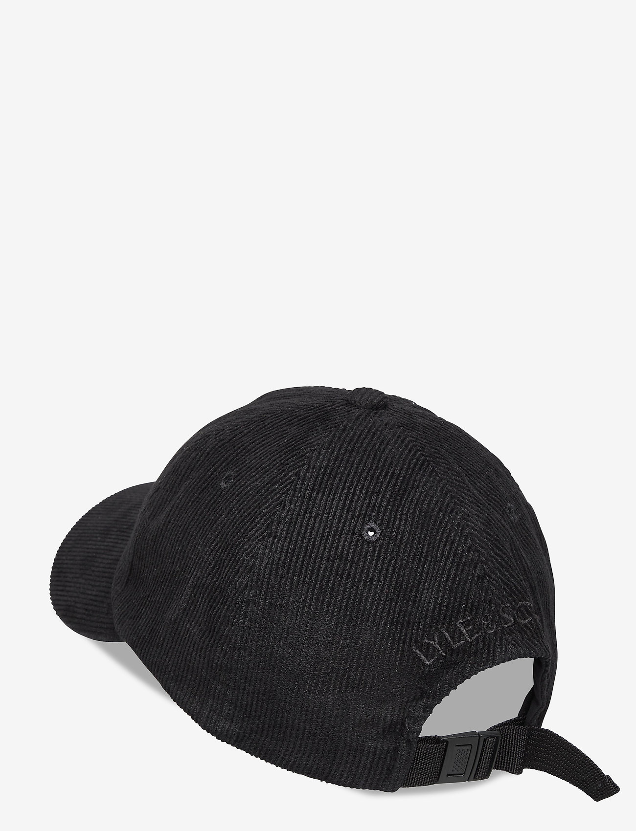 Lyle & Scott - Cord Baseball Cap - true black - 1