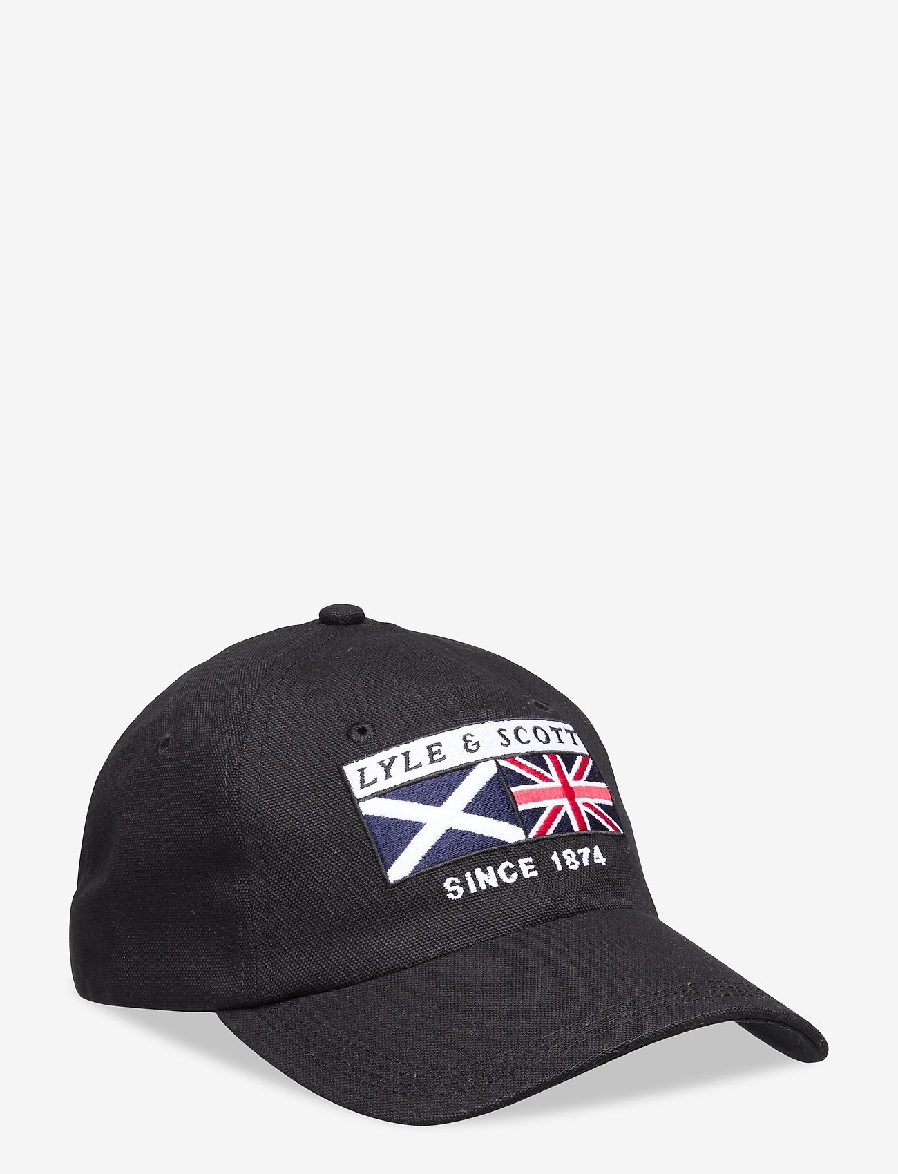 Lyle & Scott - Heritage Patch Baseball Cap - true black - 0