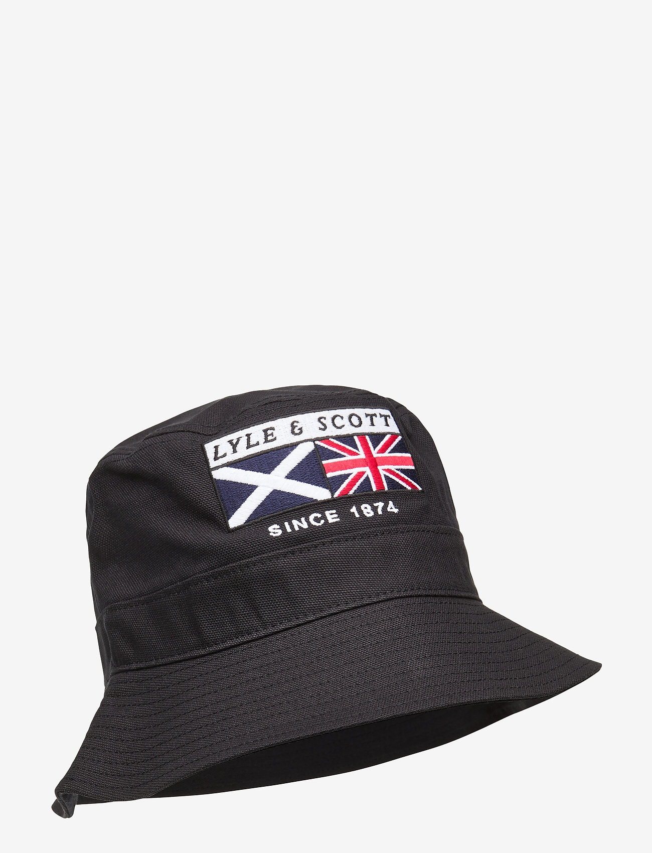 Lyle & Scott - Heritage Zip Bucket Hat - true black - 0