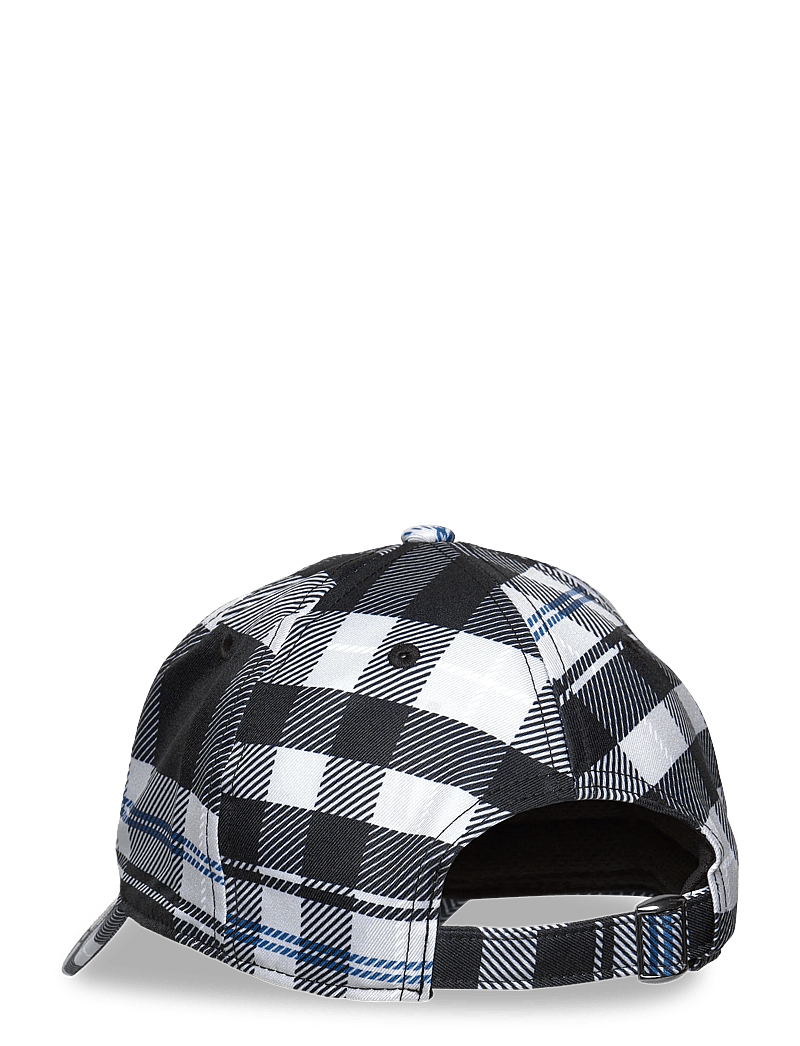 Lyle & Scott - Tartan Cap - kepsar - z893 jet black/ white - 1