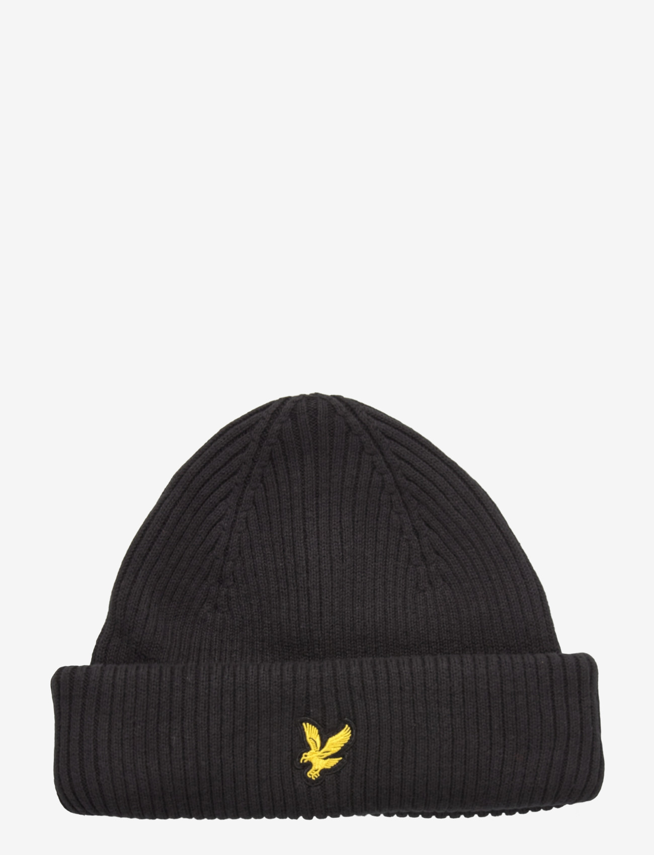 Lyle & Scott - Brim Beanie - x002 black ice - 0