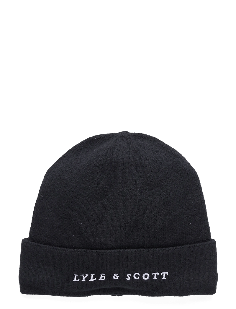 Lyle & Scott - Script Beanie - mützen - z271 dark navy - 0