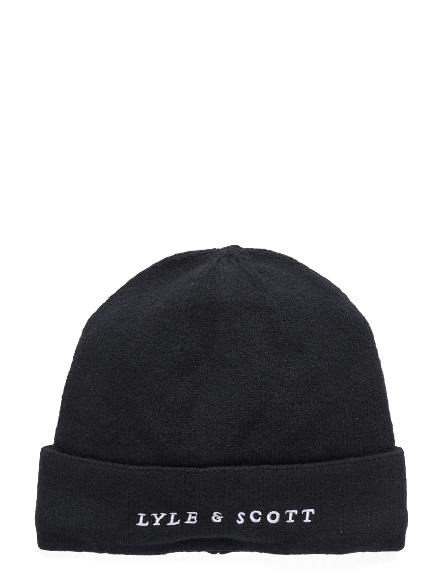 Lyle & Scott - Script Beanie - huer - z271 dark navy - 0