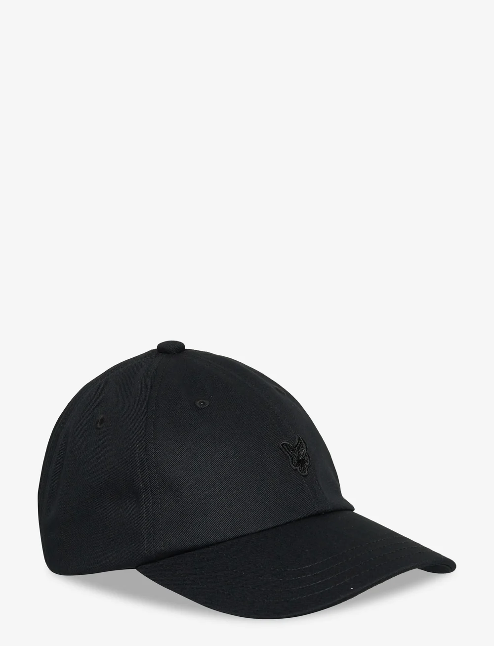 Lyle & Scott - Tonal Eagle Baseball Cap - czapki - z865 jet black - 0