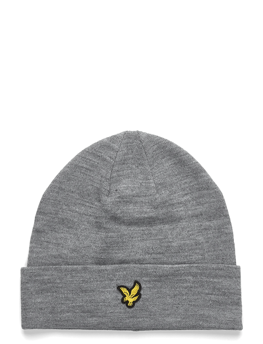 Lyle & Scott - Acrylic Beanie - mützen - t28 mid grey marl - 0