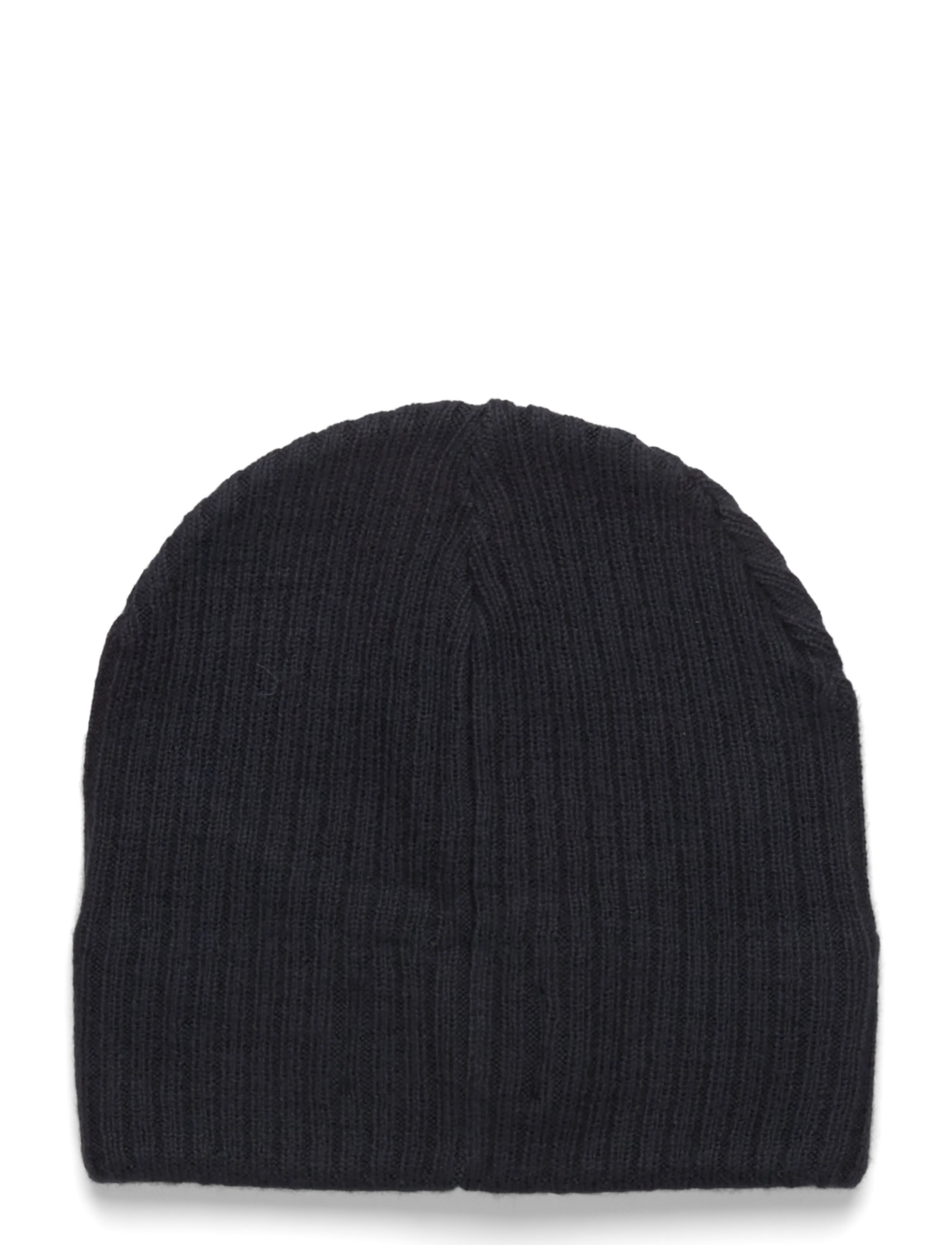 Lyle & Scott - Knitted Ribbed Beanie - mützen - z271 dark navy - 1