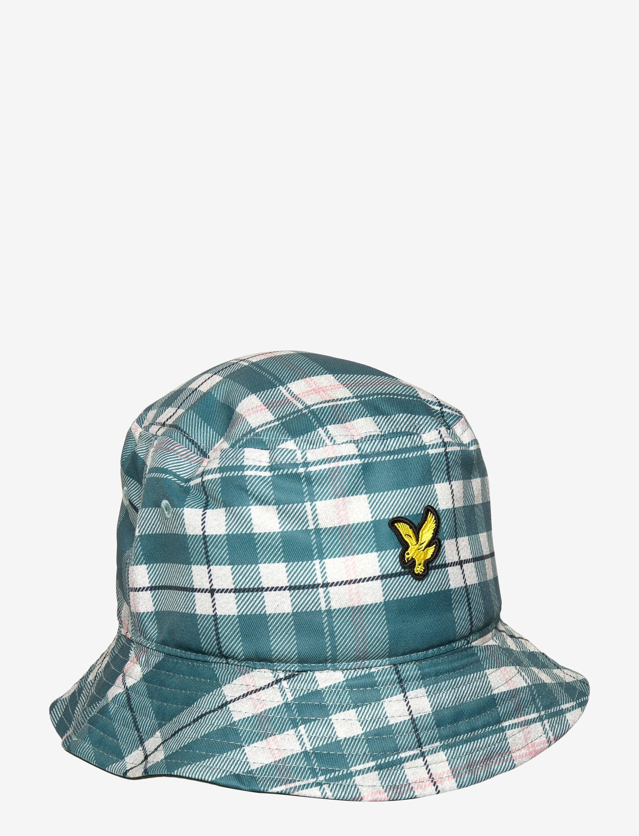 Lyle & Scott - Tartan Bucket Hat - bøllehatte - everglade - 0