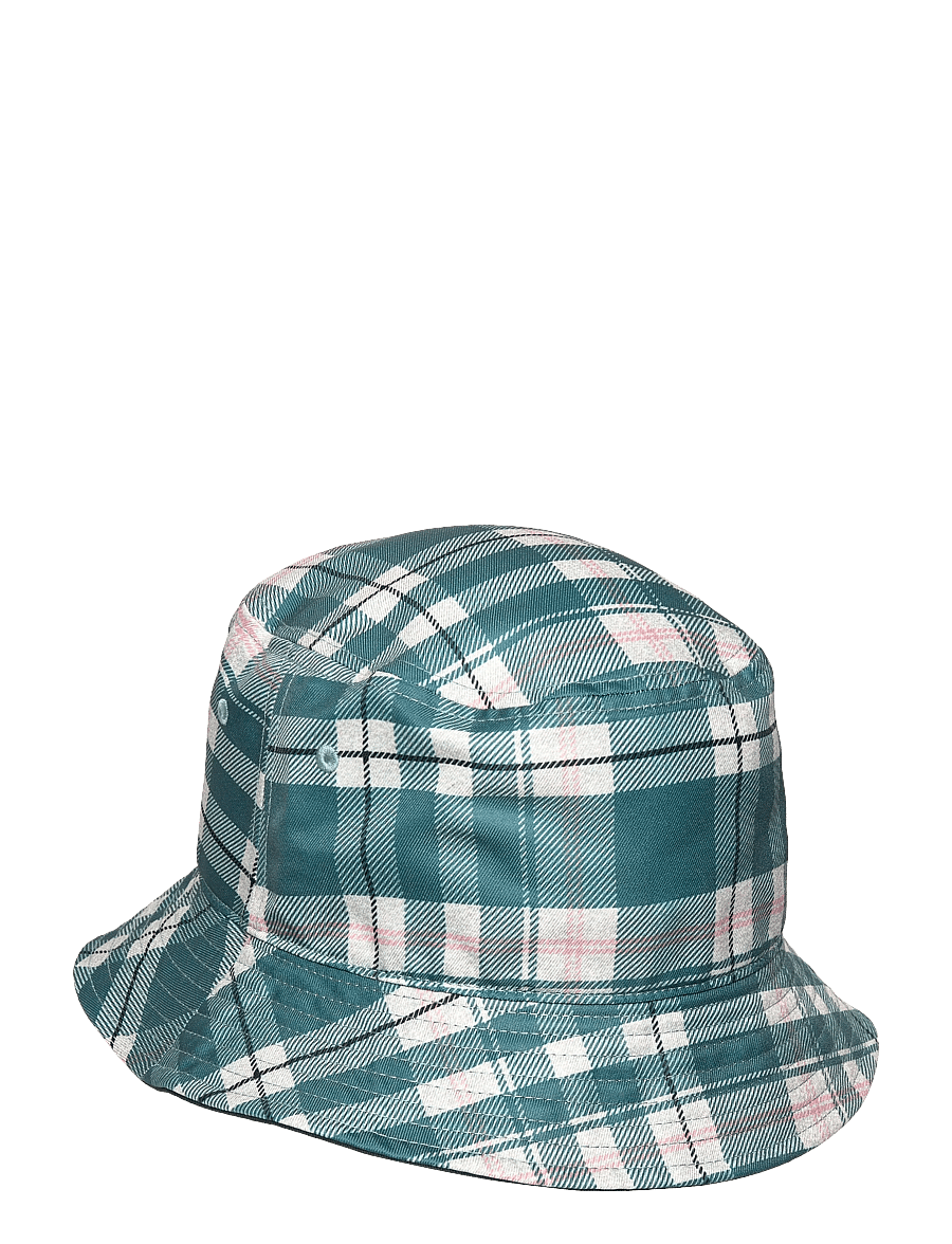 Lyle & Scott - Tartan Bucket Hat - Ämber-kübarad - everglade - 1