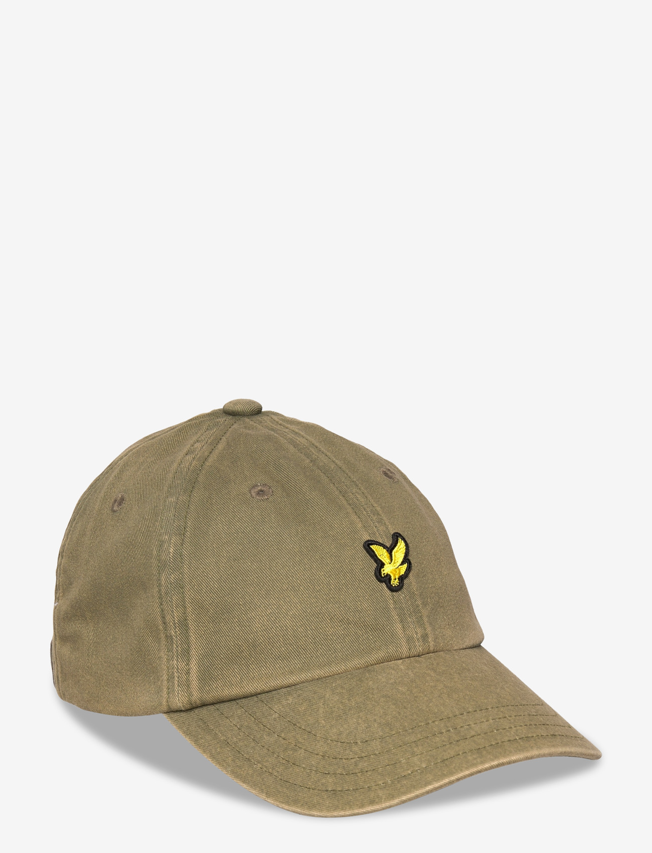 Lyle & Scott - Washed Cap - die niedrigsten preise - bright olive - 0