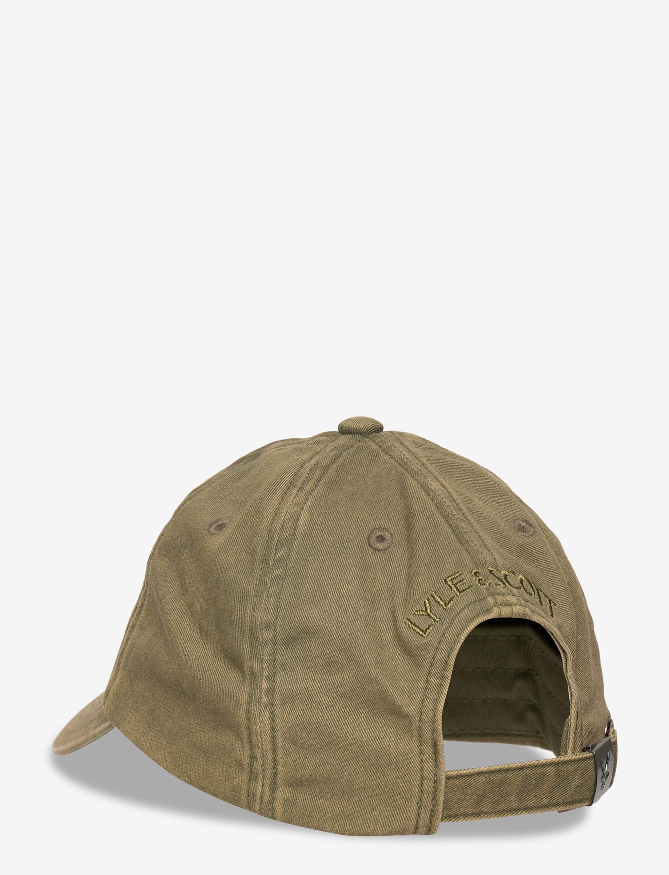 Lyle & Scott - Washed Cap - die niedrigsten preise - bright olive - 1