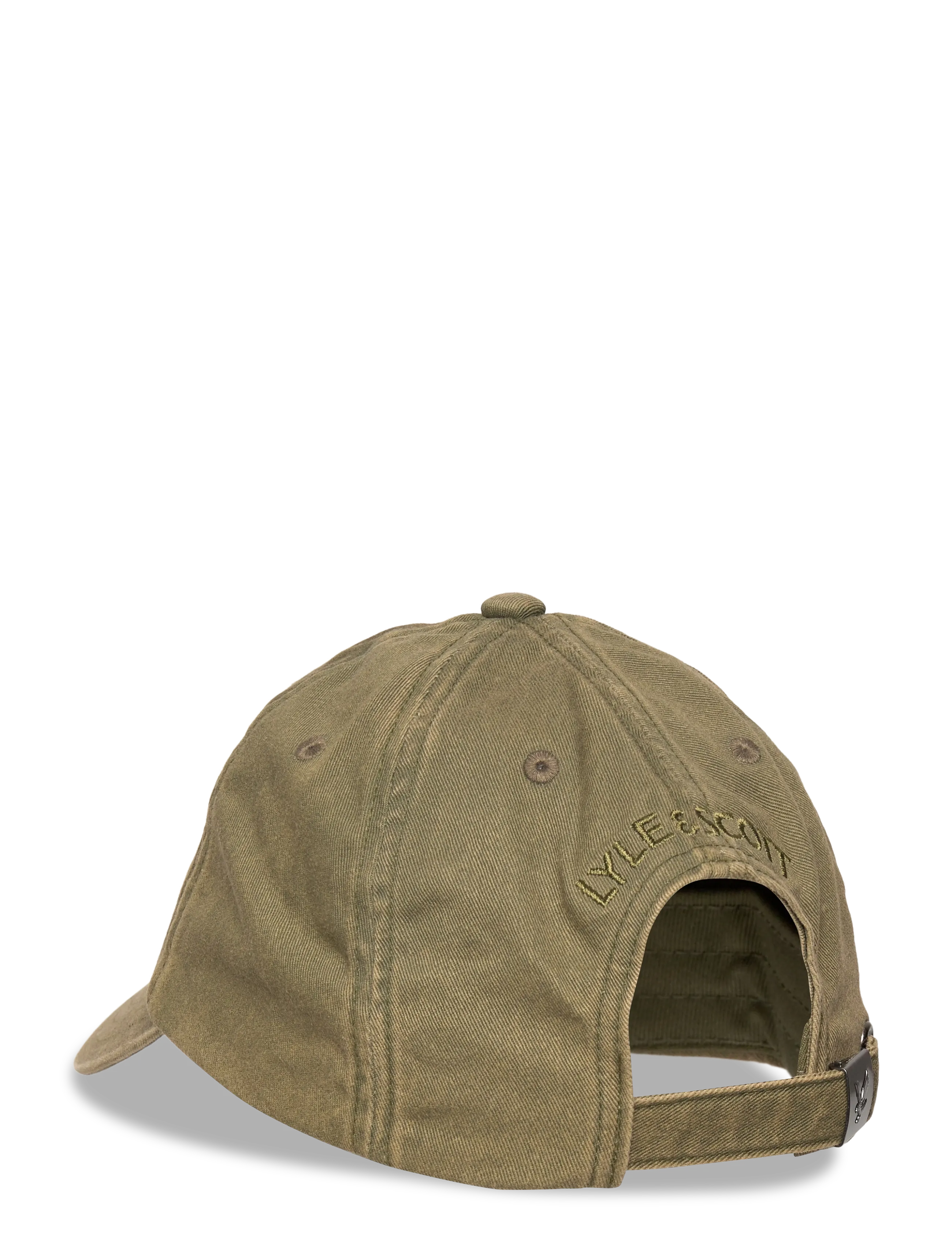 Lyle & Scott - Washed Cap - die niedrigsten preise - bright olive - 1
