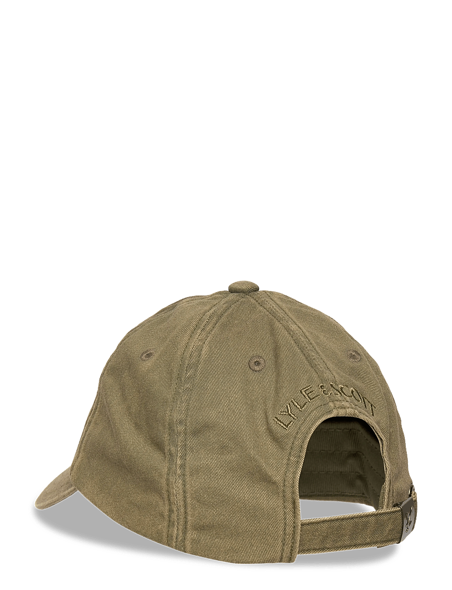 Lyle & Scott - Washed Cap - nokamütsid - bright olive - 1