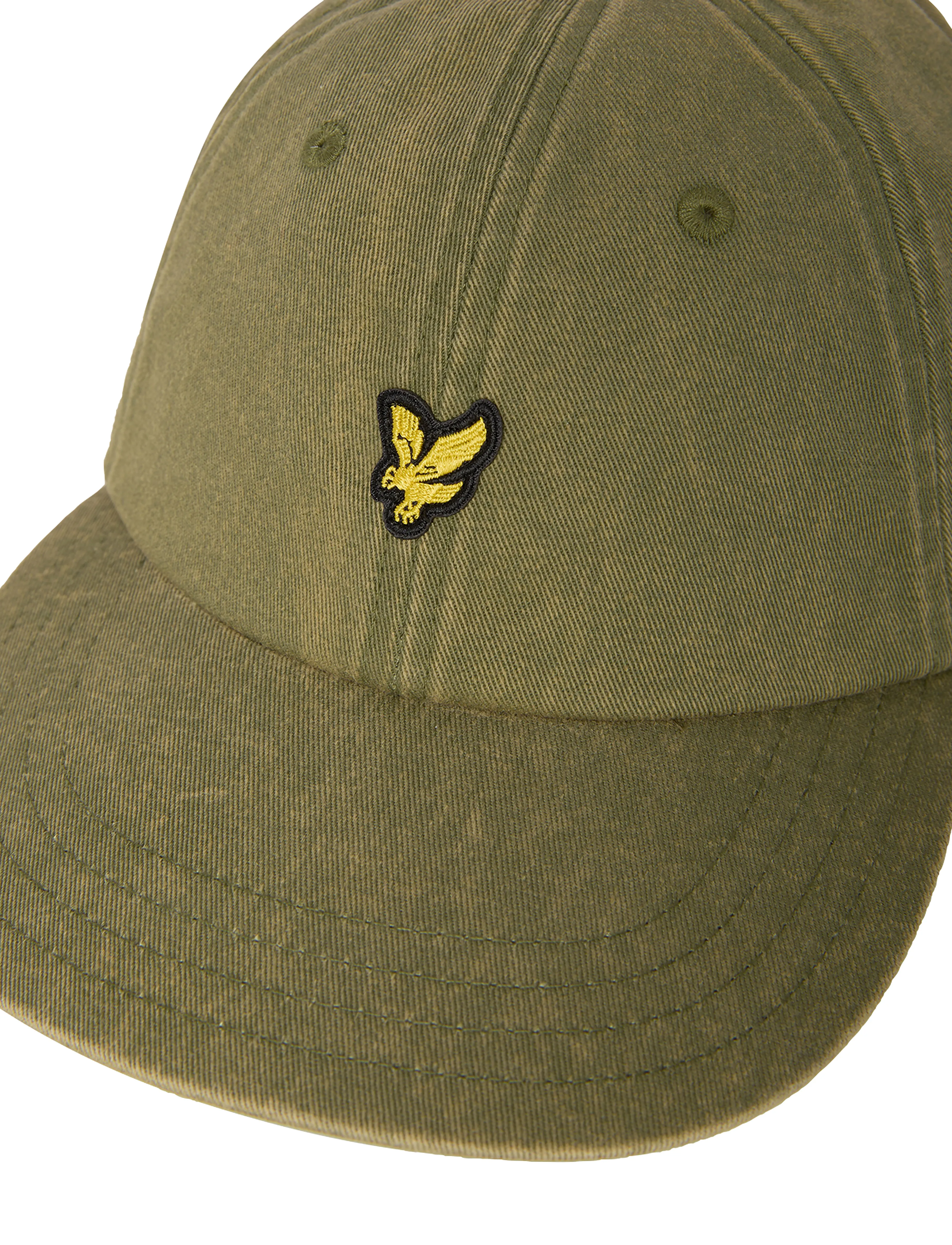 Lyle & Scott - Washed Cap - kappen - bright olive - 2
