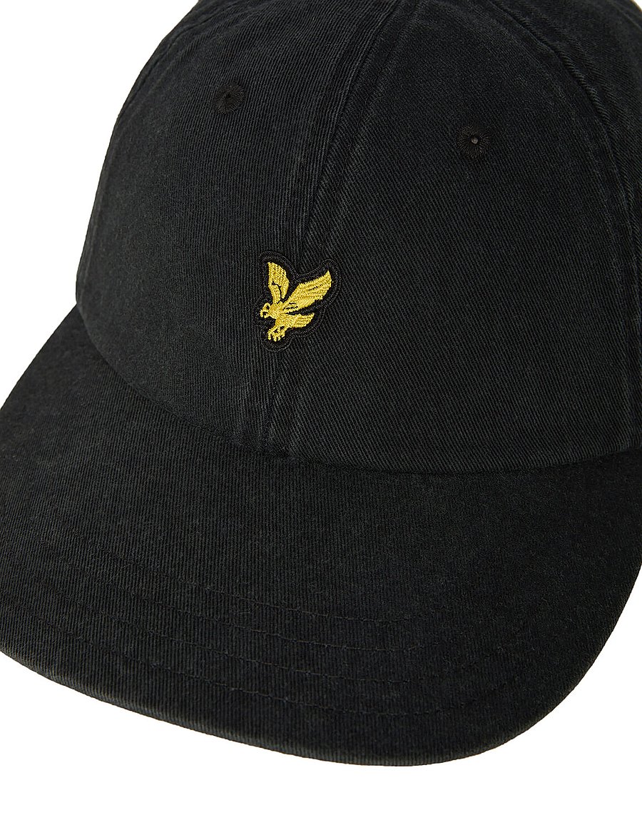 Lyle & Scott - Washed Cap - kepsar - jet black - 2
