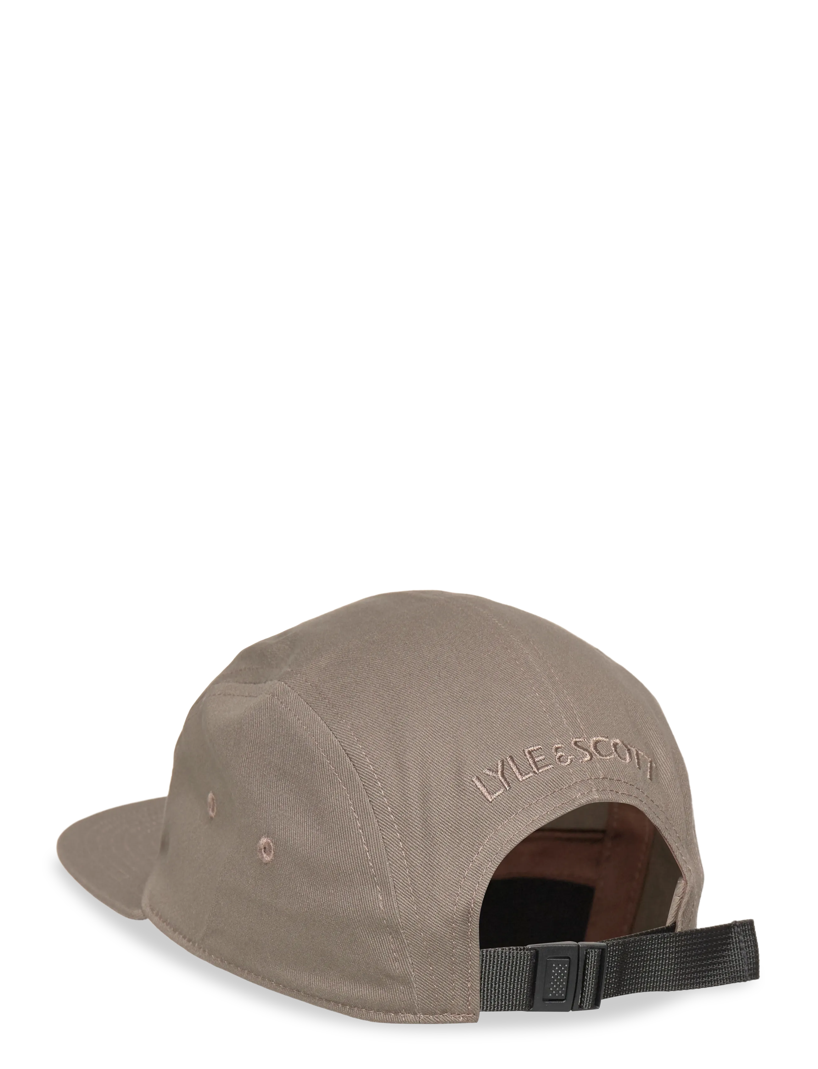 Lyle & Scott - Five Panel Cap - kasketter - khaki ash - 1