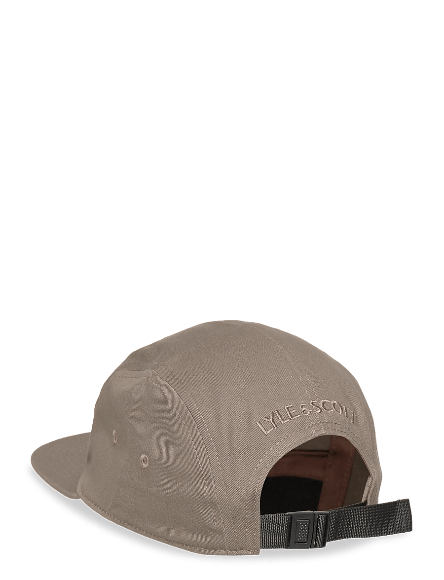 Lyle & Scott - Five Panel Cap - kasketter - khaki ash - 1
