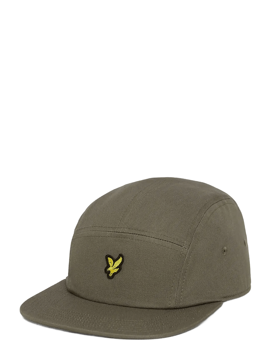 Lyle & Scott - Five Panel Cap - kasketter - khaki ash - 2