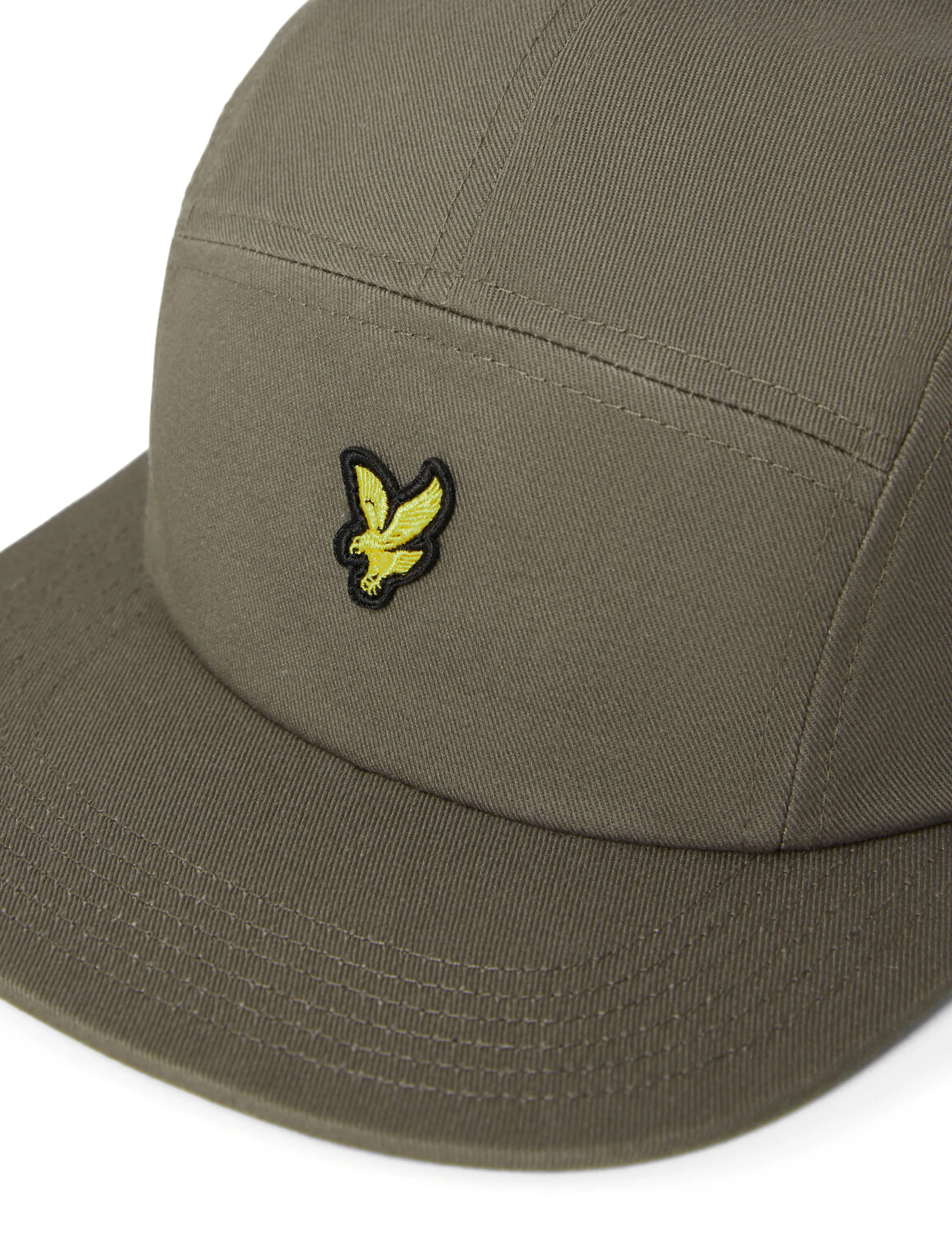 Lyle & Scott - Five Panel Cap - kasketter - khaki ash - 3