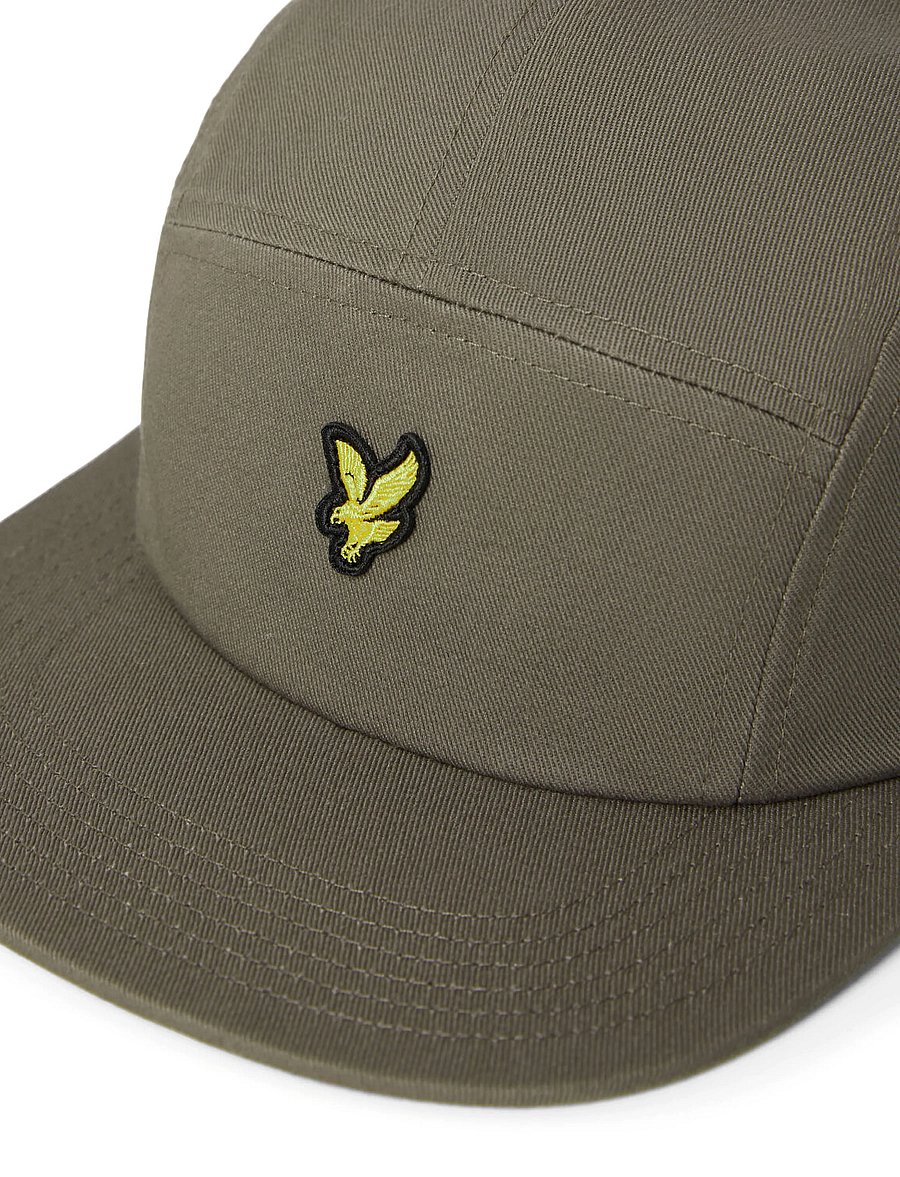 Lyle & Scott - Five Panel Cap - kasketter - khaki ash - 3