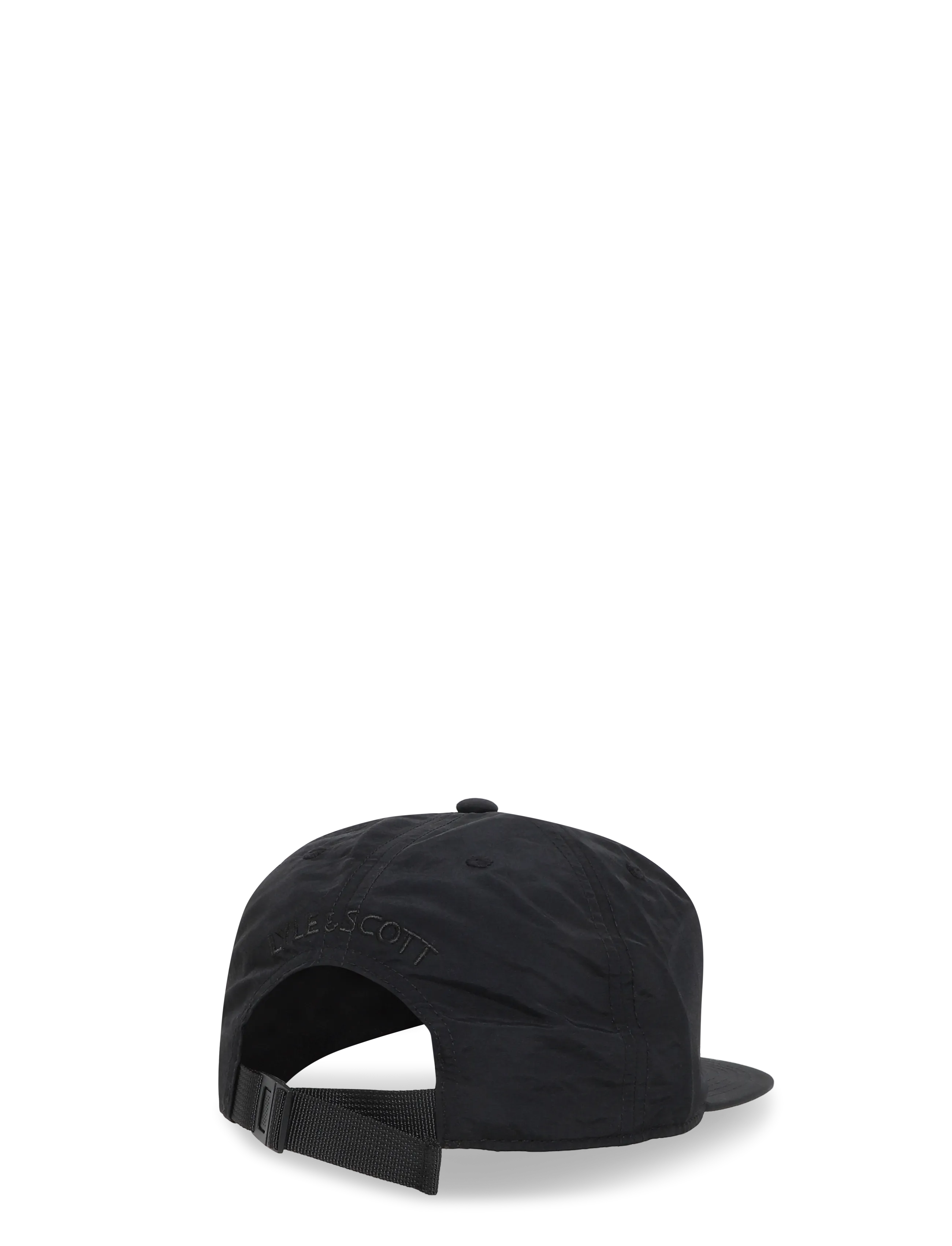 Lyle & Scott - Crinkle Nylon Cap - nokamütsid - jet black - 1